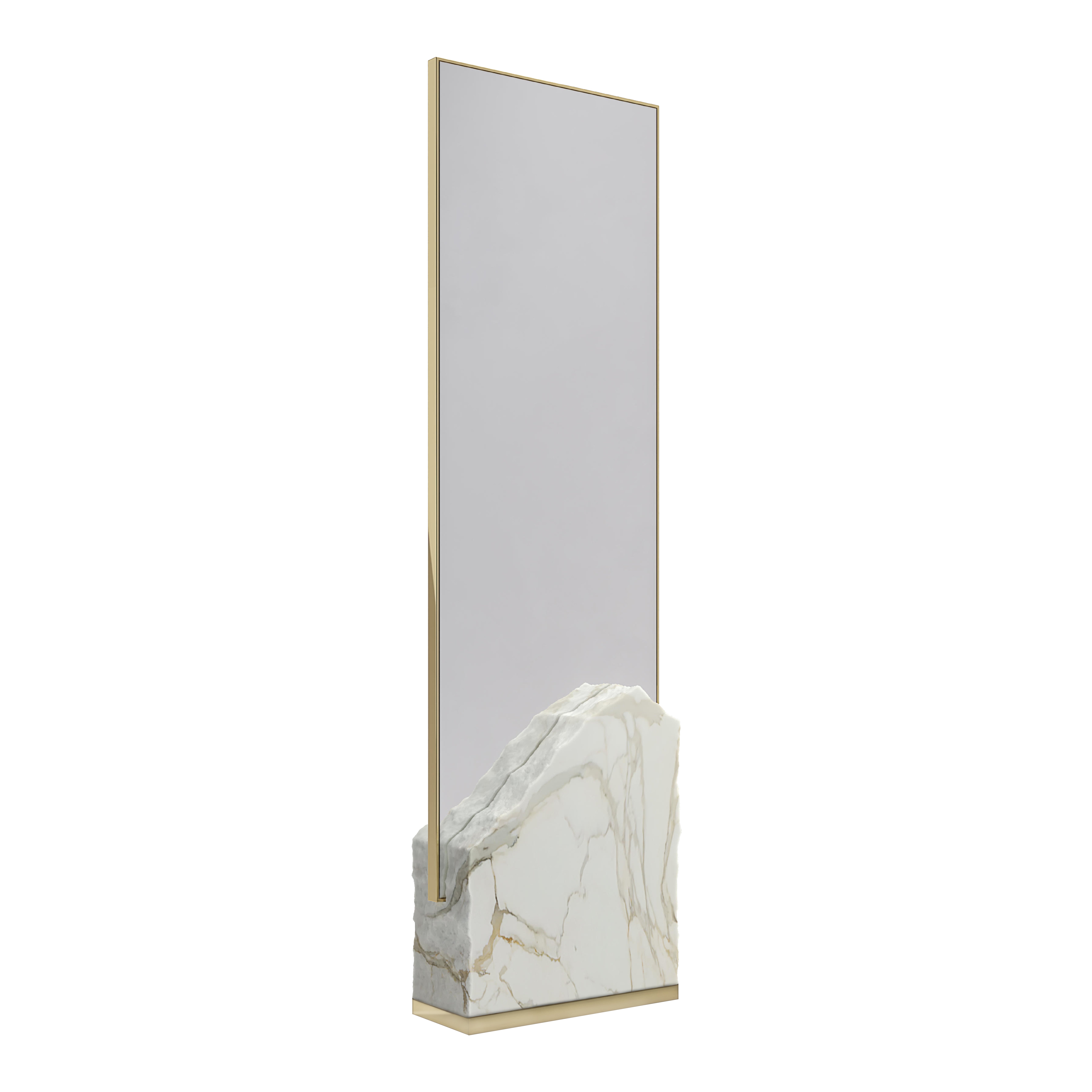 Lunae Calacatta Mirror For Sale