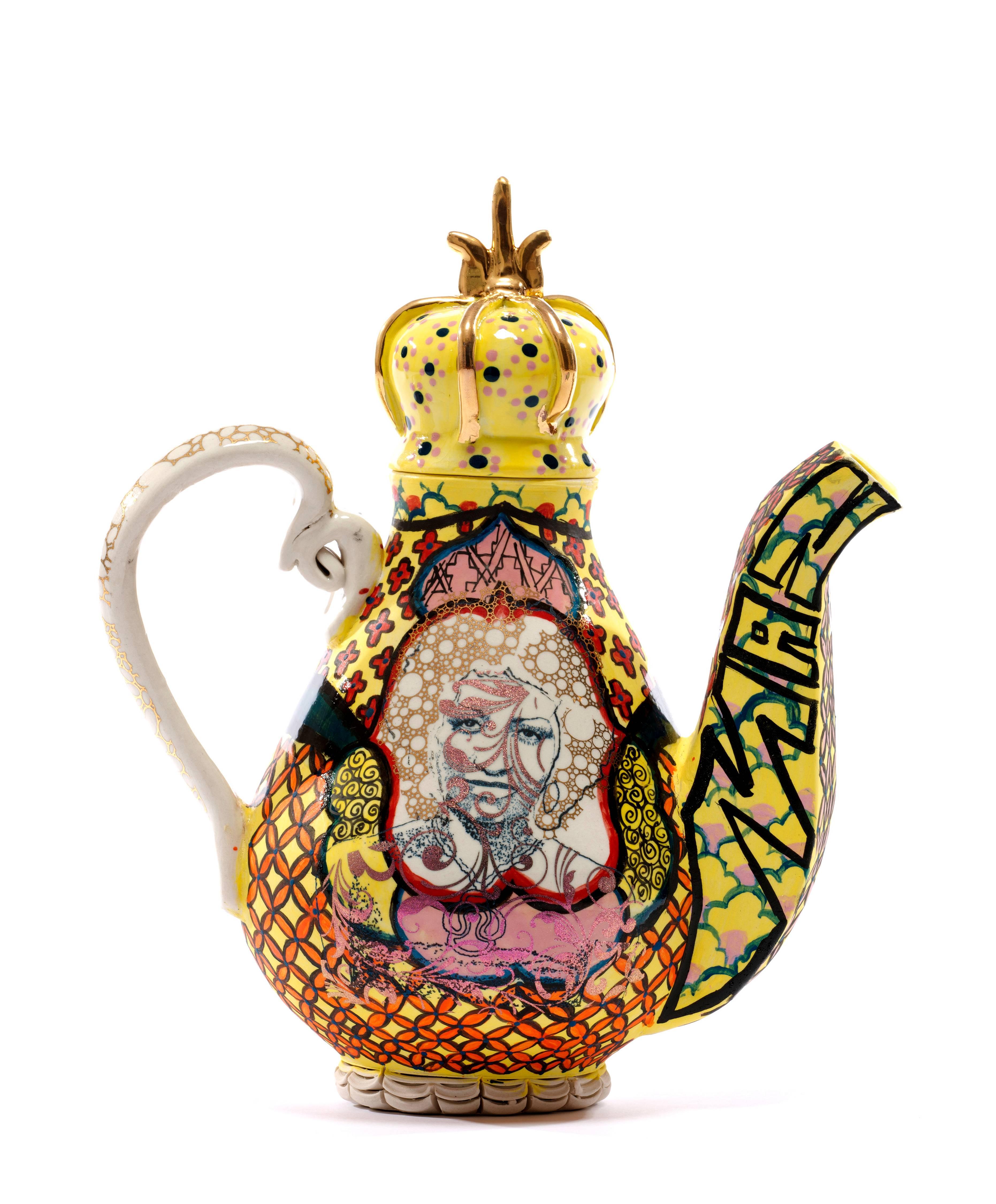 Ceramist, social activist, spoken word poet and educator Roberto Lugo creates work that is extremely personal with a tremendous voice. His graffiti covered porcelain is defacing social inequality while honouring his own influential heroes from