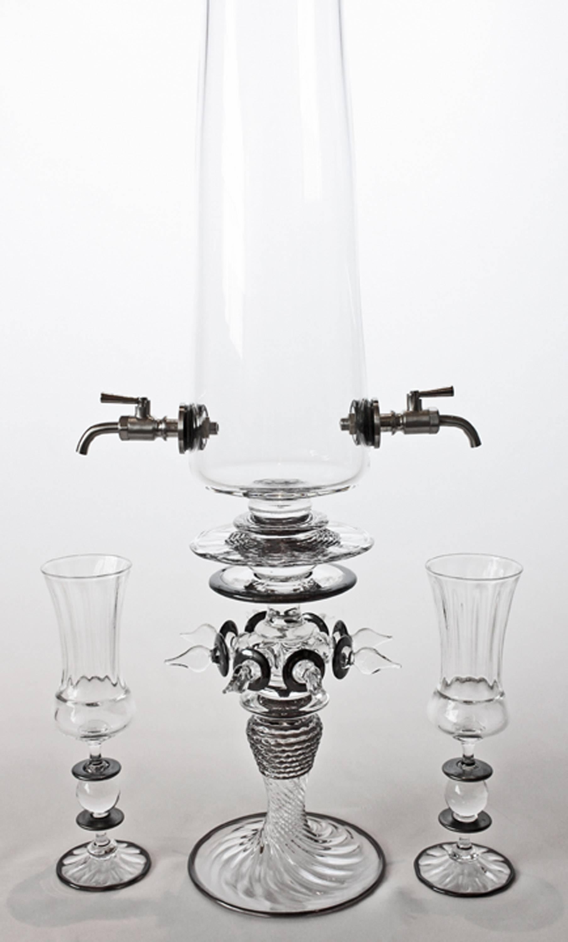 black spigots