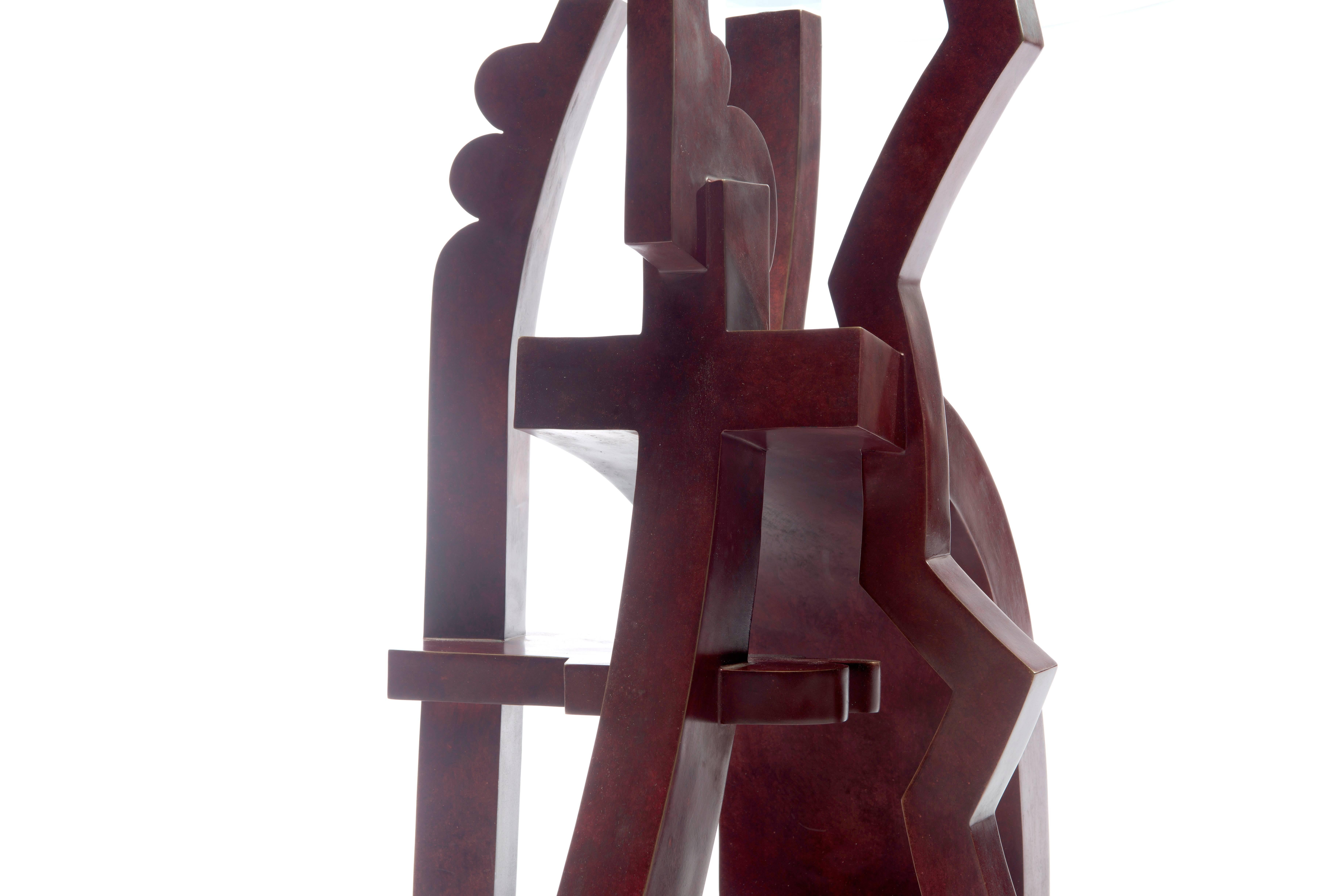 Garry Knox Bennett
Small Side- Table #1, 2011
Patinated cast bronze, glass
18 x 18 x 25 in

A major retrospective of Garry’s work was initiated at the Museum of Art and Design, NY (formerly the America Craft Museum) in January 2001, which included a