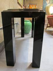 Rougier Black Lacquer Console Table