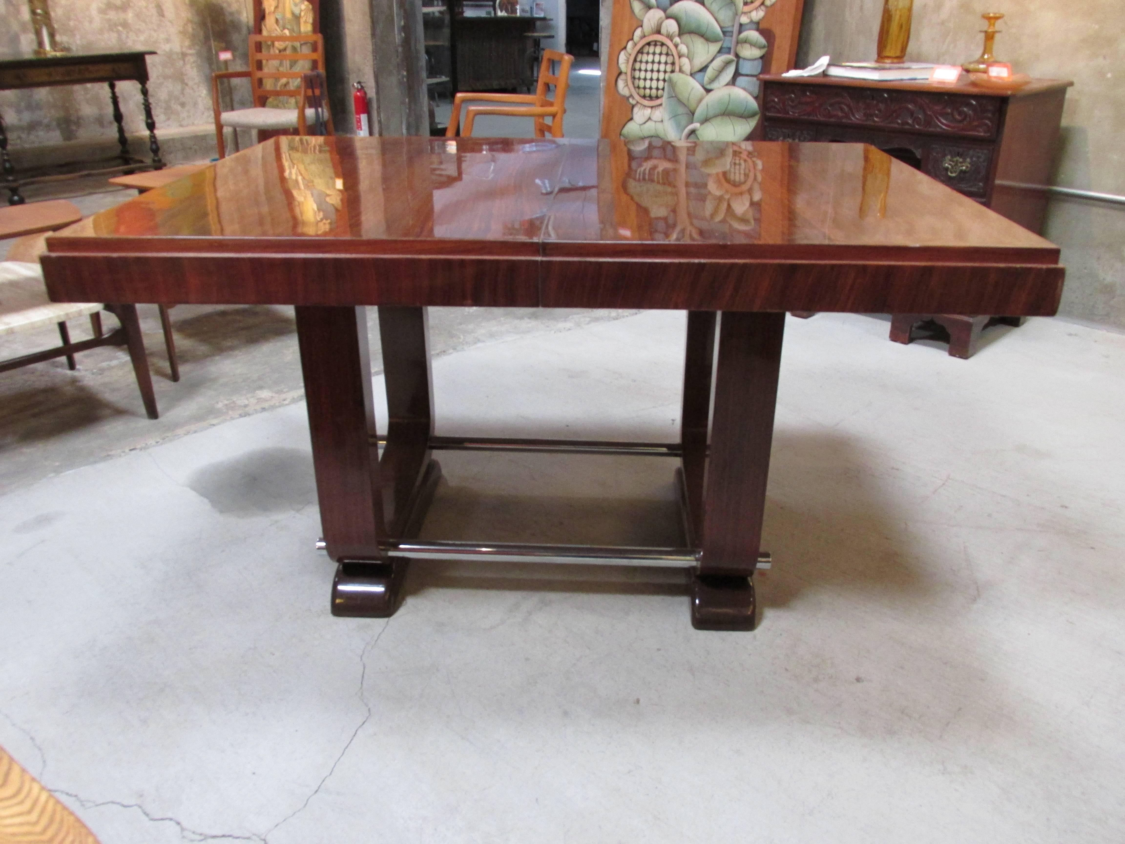 1920's  Art Deco Dining Table For Sale 1