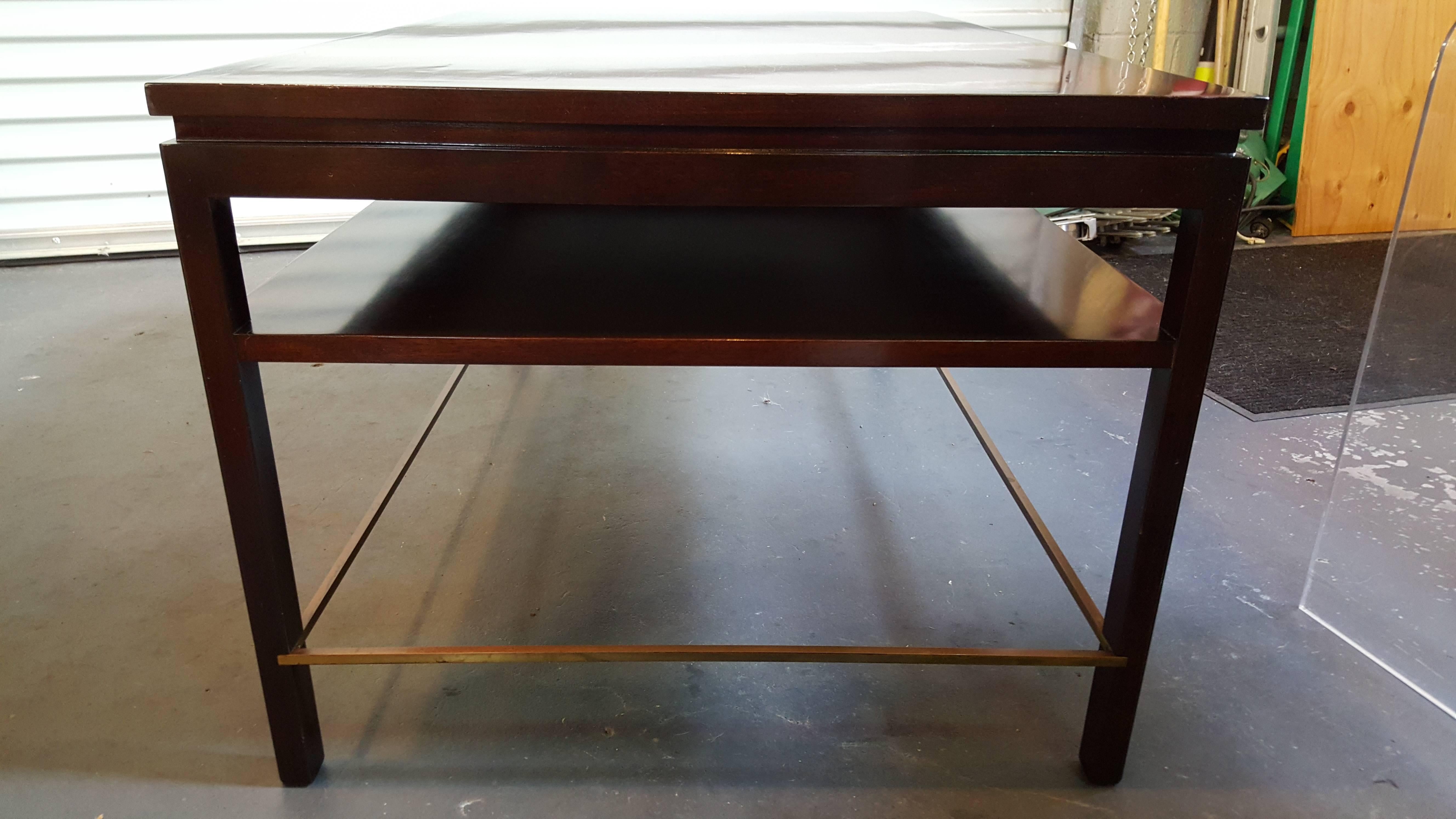 Coffee Table by Edward Wormley for Dunbar In Good Condition In Fulton, CA