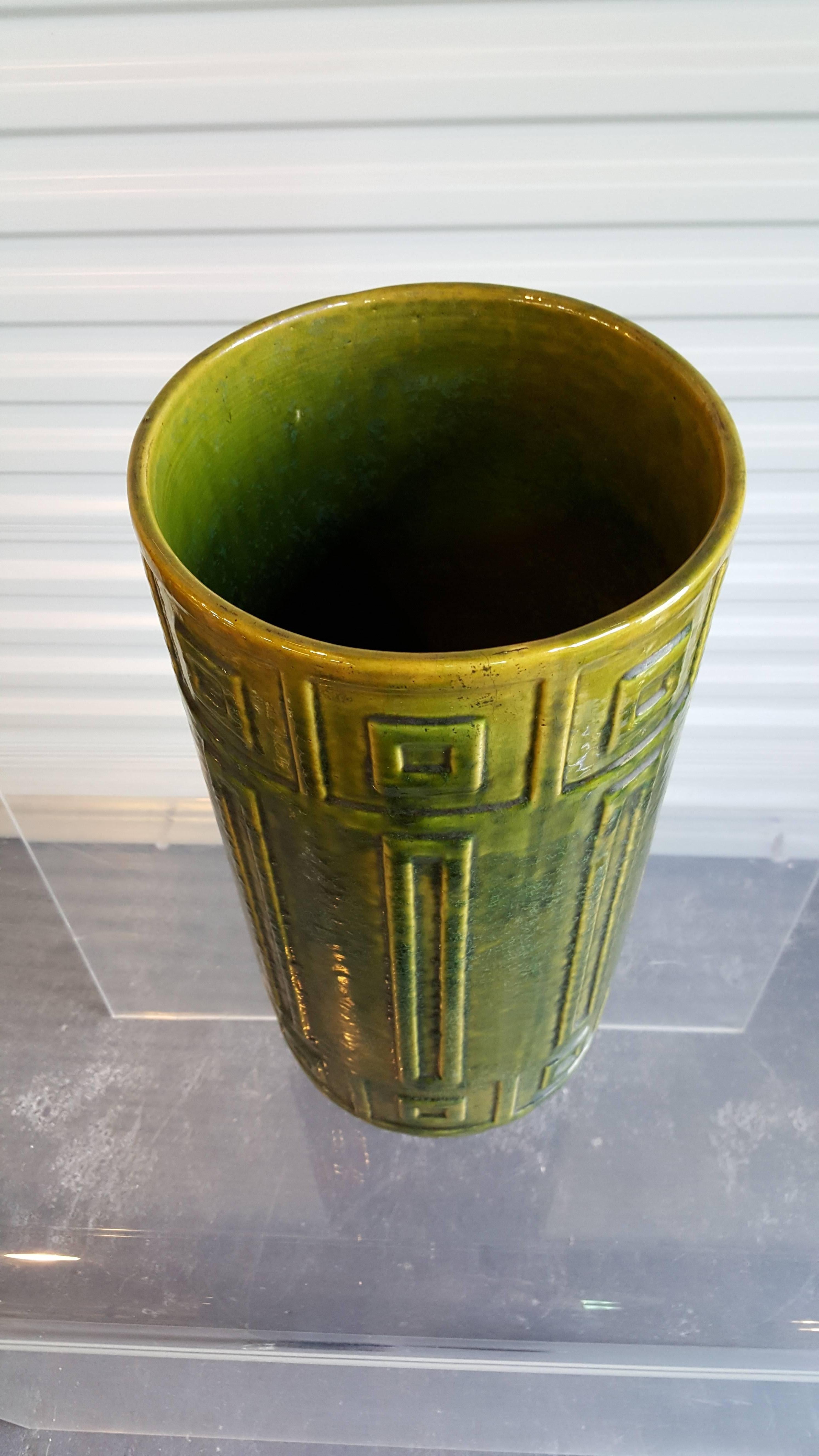 Period Arts & Crafts Umbrella Stand In Excellent Condition In Fulton, CA