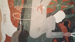 Large Industrial Modern Painting by Herman Roderick Volz