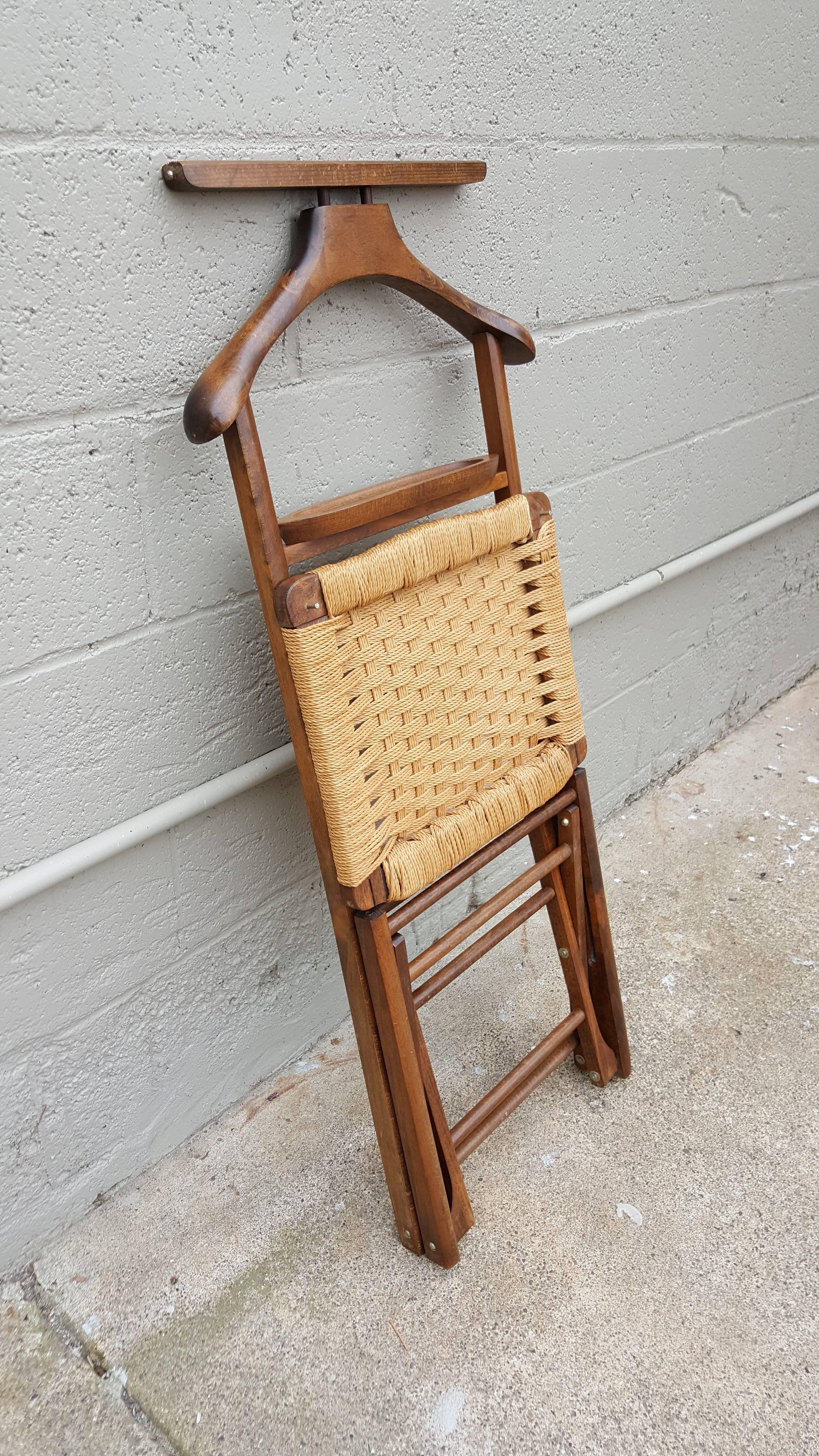 Fratelli Reguitti Folding Italian Valet Chair 1
