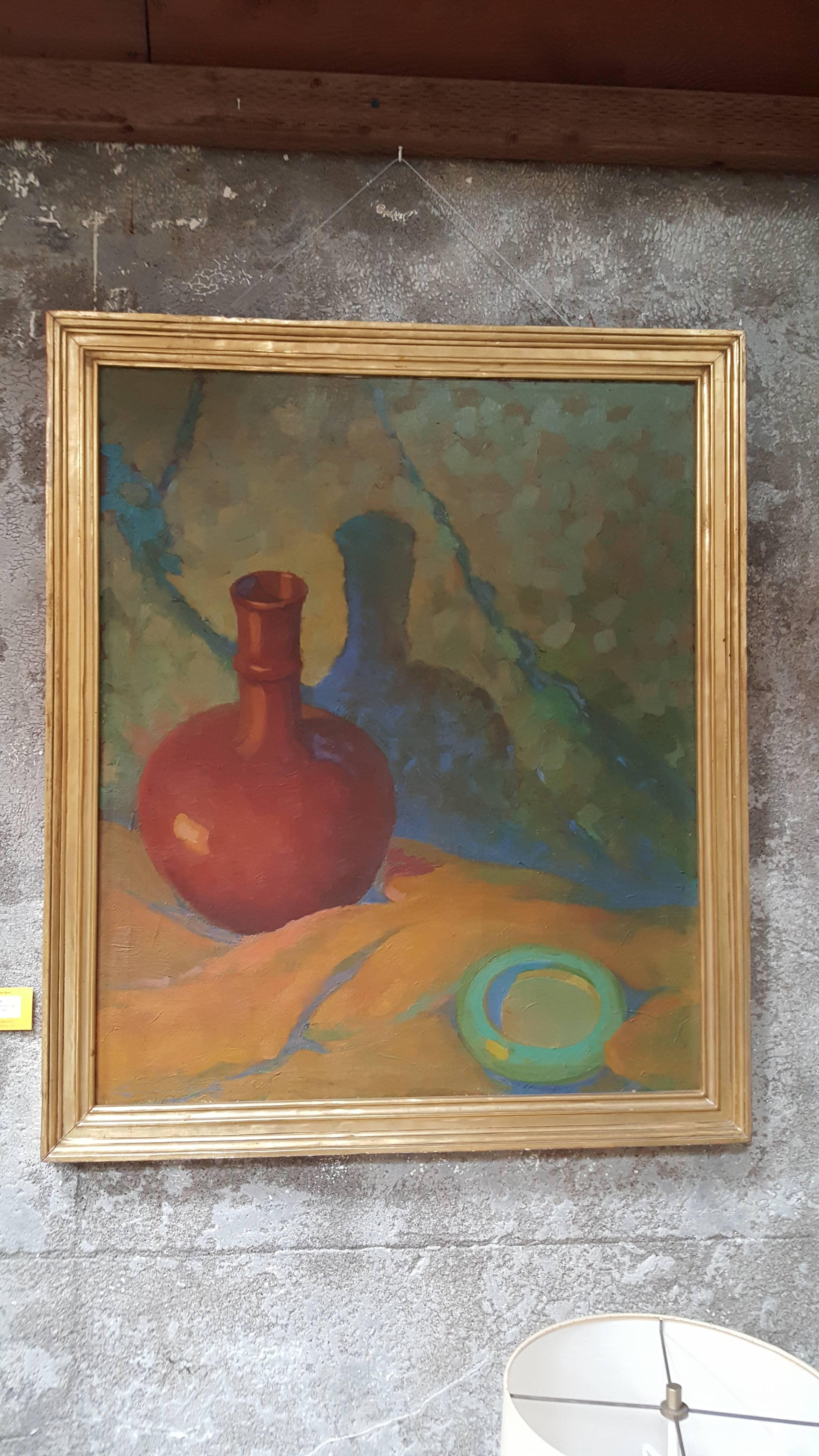 Still Life Impressionist Painting by Laura Mills In Excellent Condition For Sale In Fulton, CA
