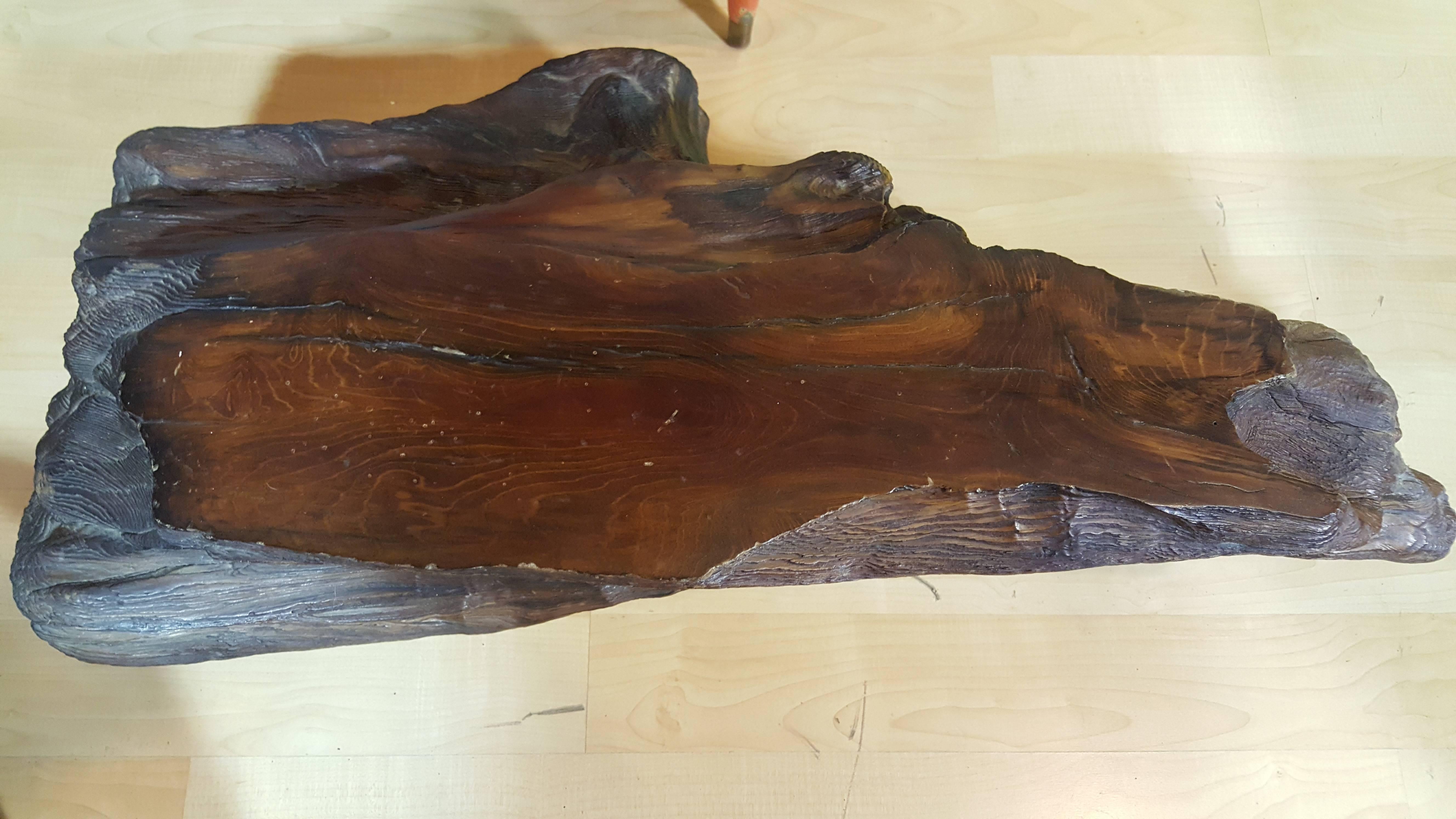 American Live Edge Driftwood Coffee and End Table
