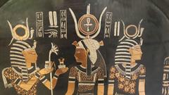 Egyptian Revival Copper Wall Art