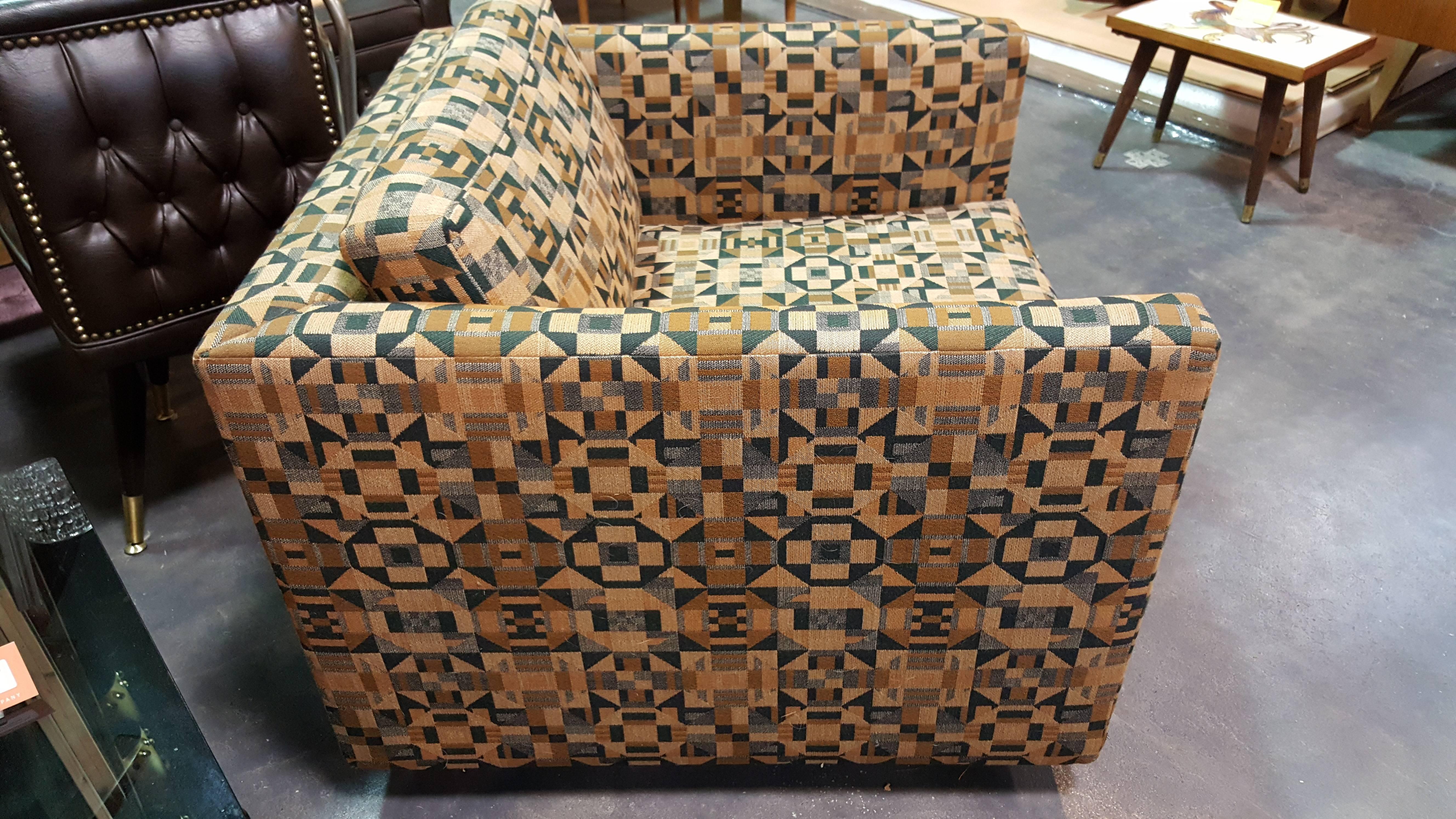 Mid-Century Modern Ward Bennett Lounge Chair for Brickel Associates
