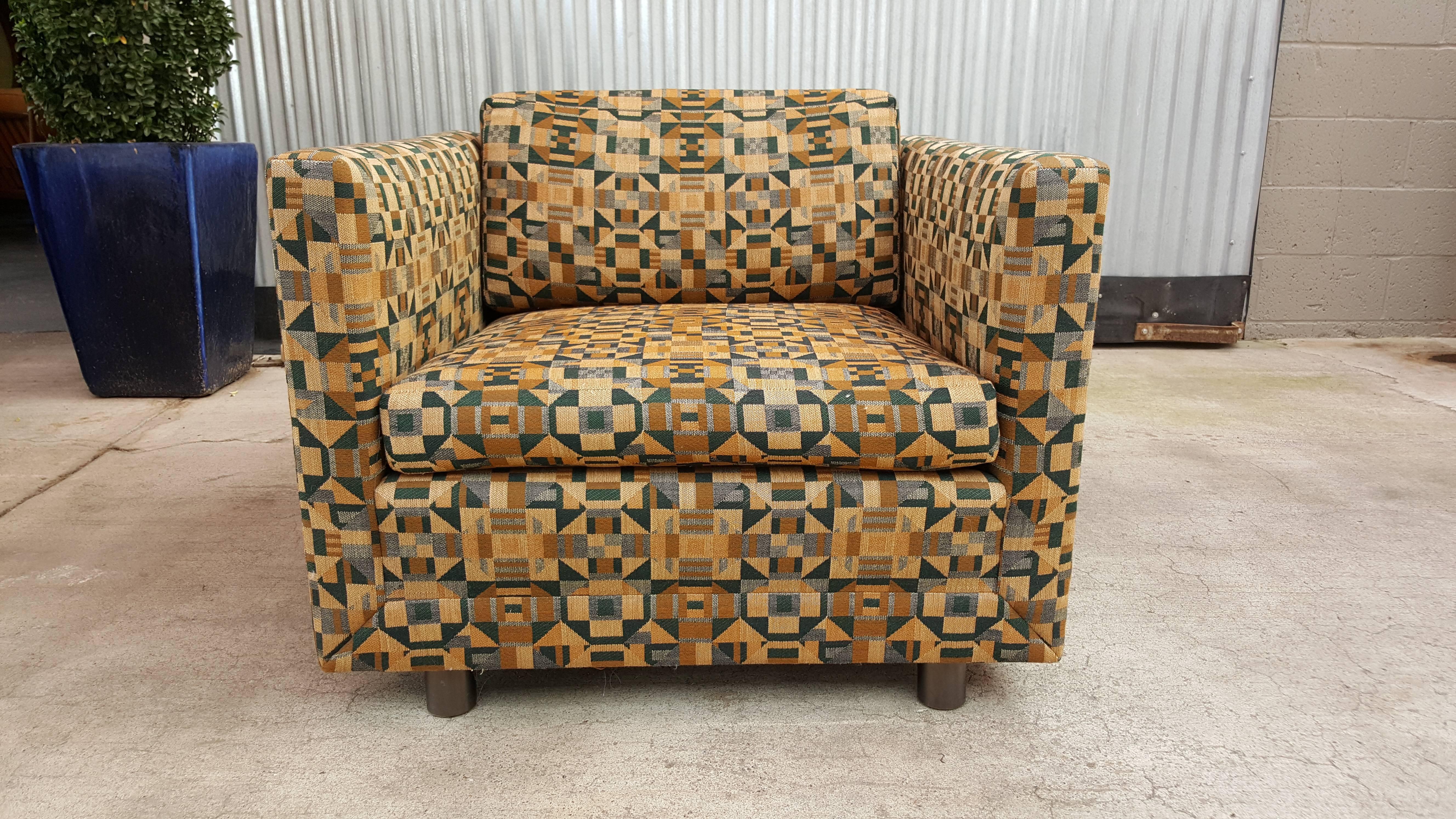 Ward Bennett Lounge Chair for Brickel Associates 3