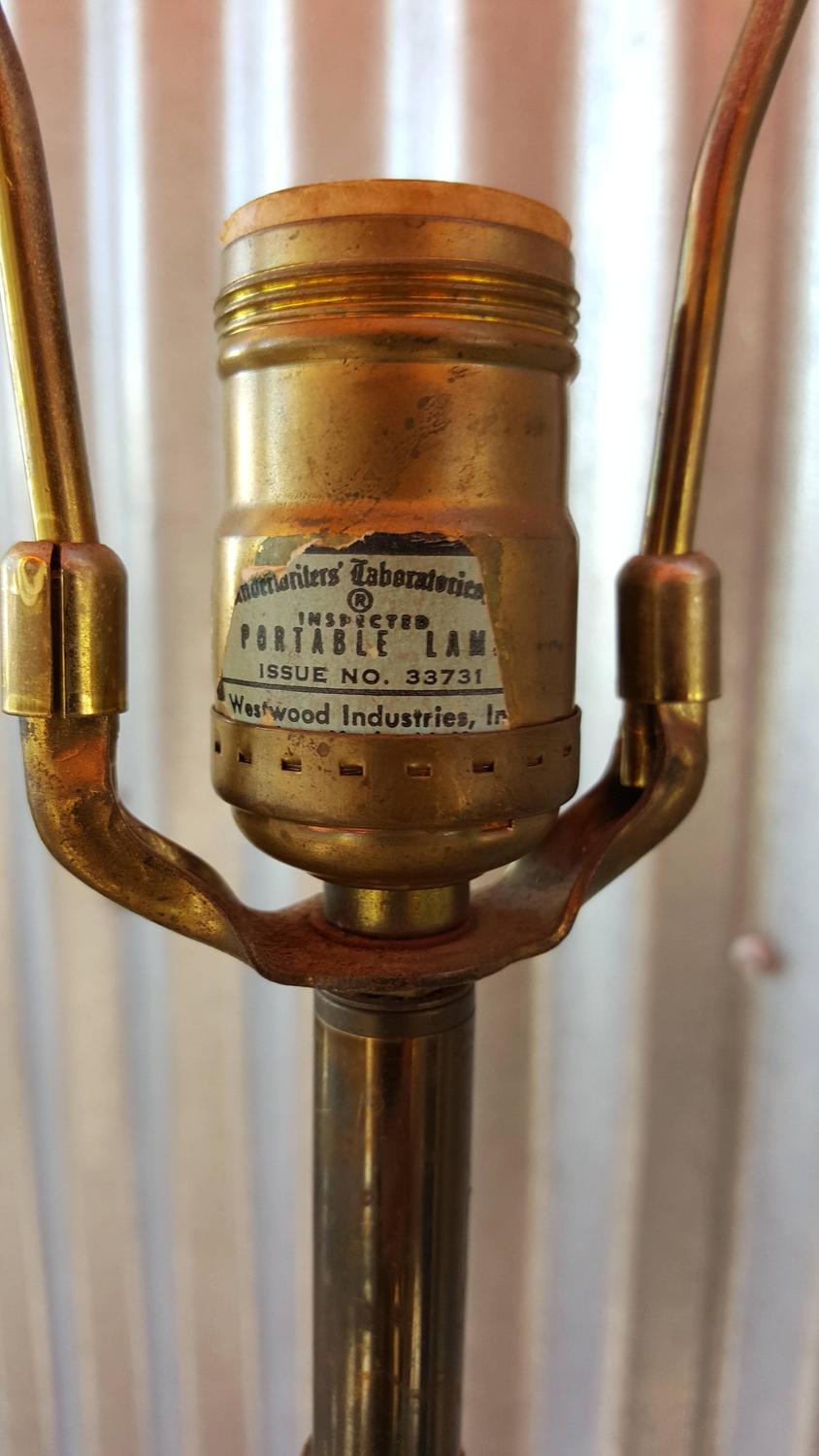 Westwood Industries Brass Table Lamp For Sale at 1stdibs