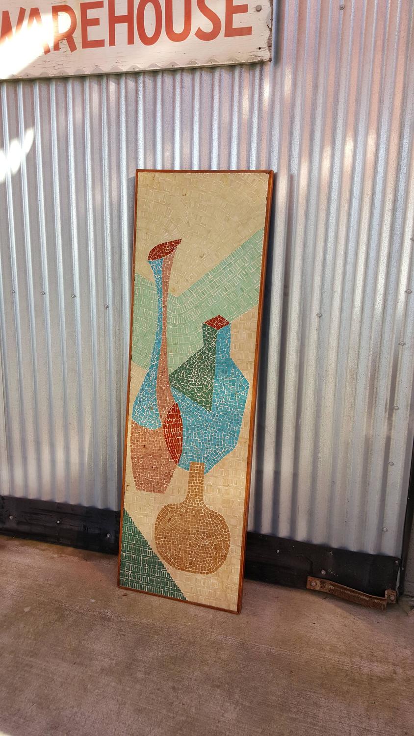 1960s Mosaic Tile Wall Art For Sale at 1stdibs