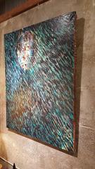 Large Abstract Painting by Isaac Holkar