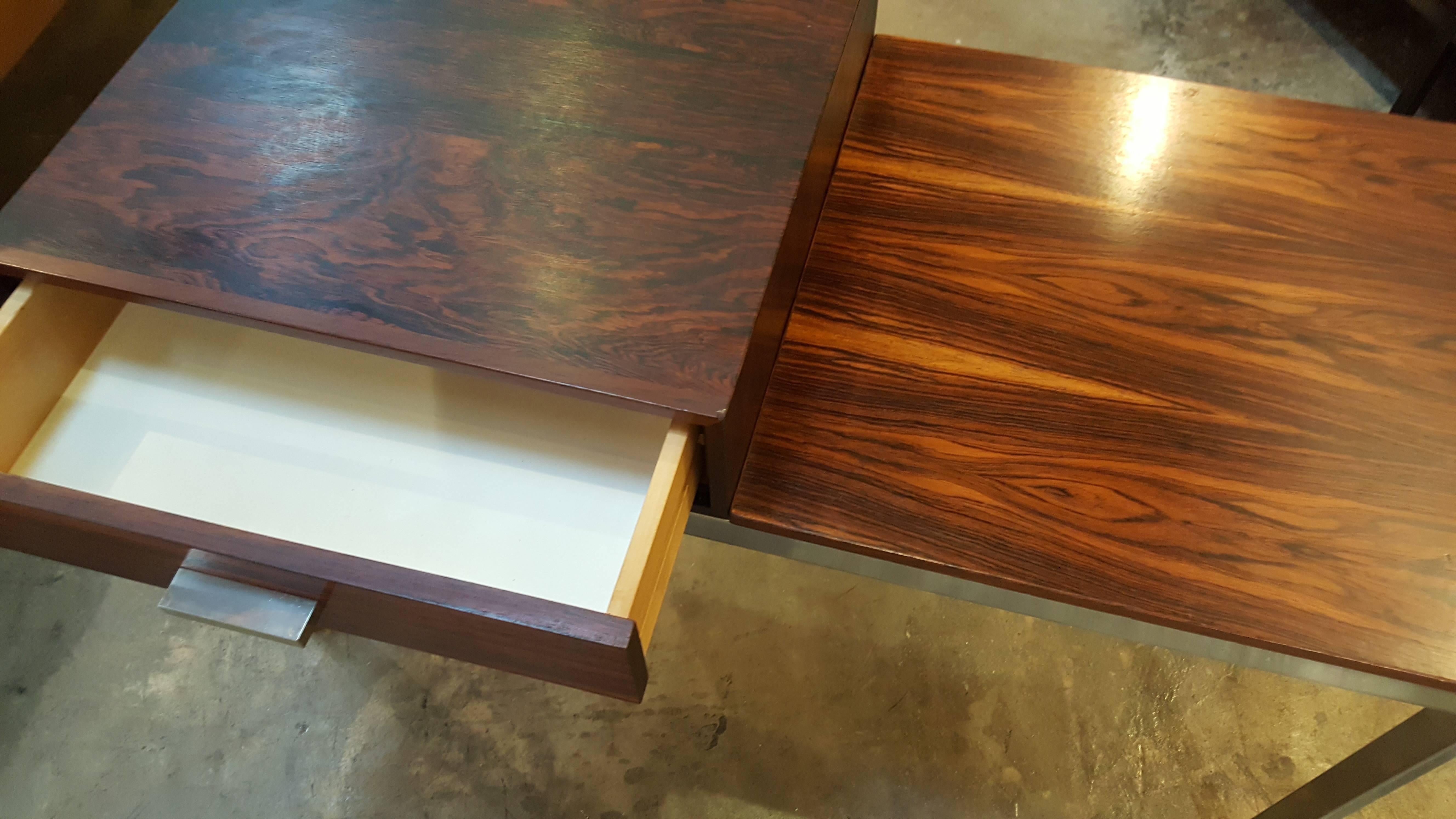 Mid-Century Modern Rosewood End Table