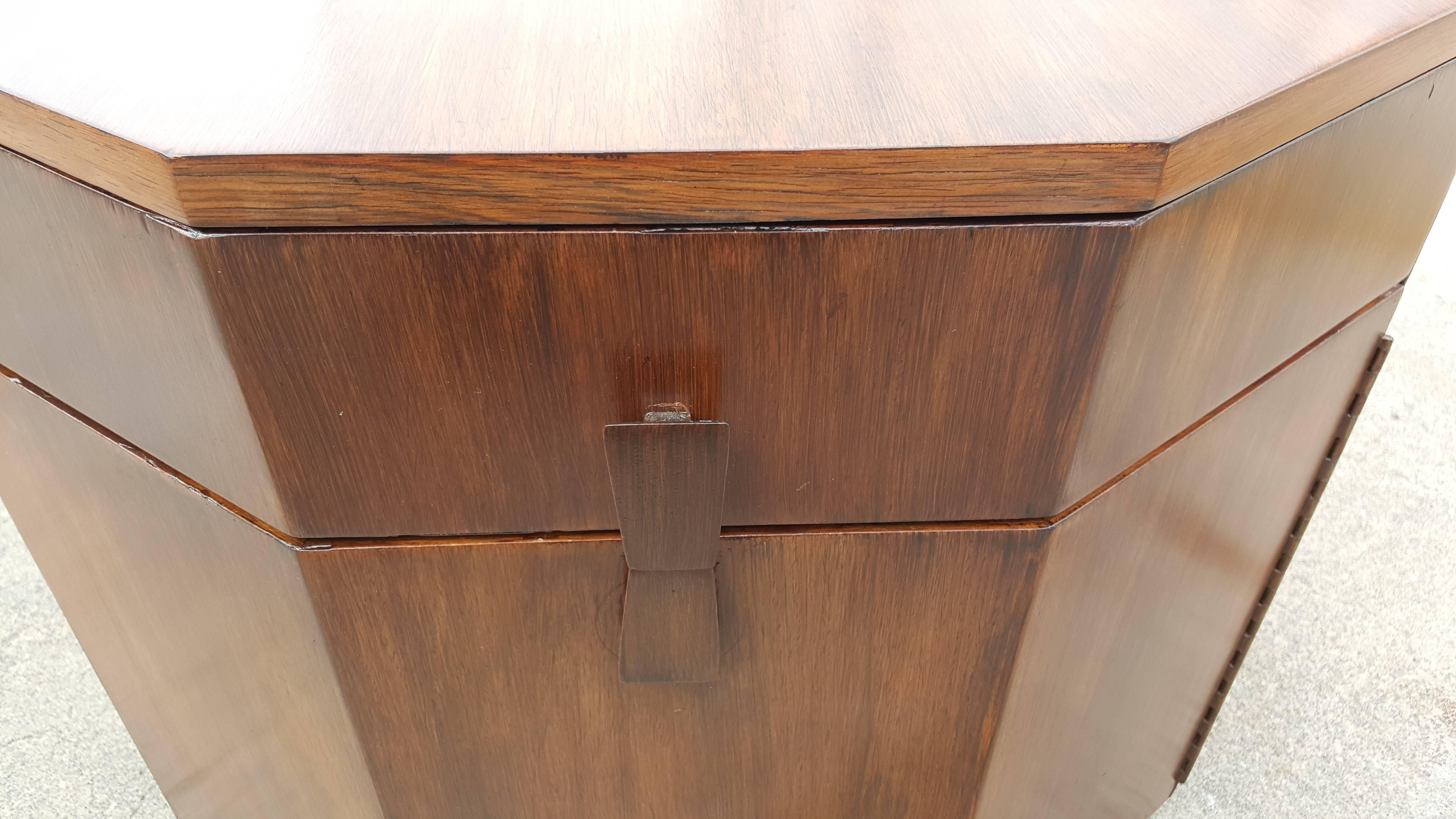 Mid-20th Century Dry Bar End Table by Harvey Probber  For Sale