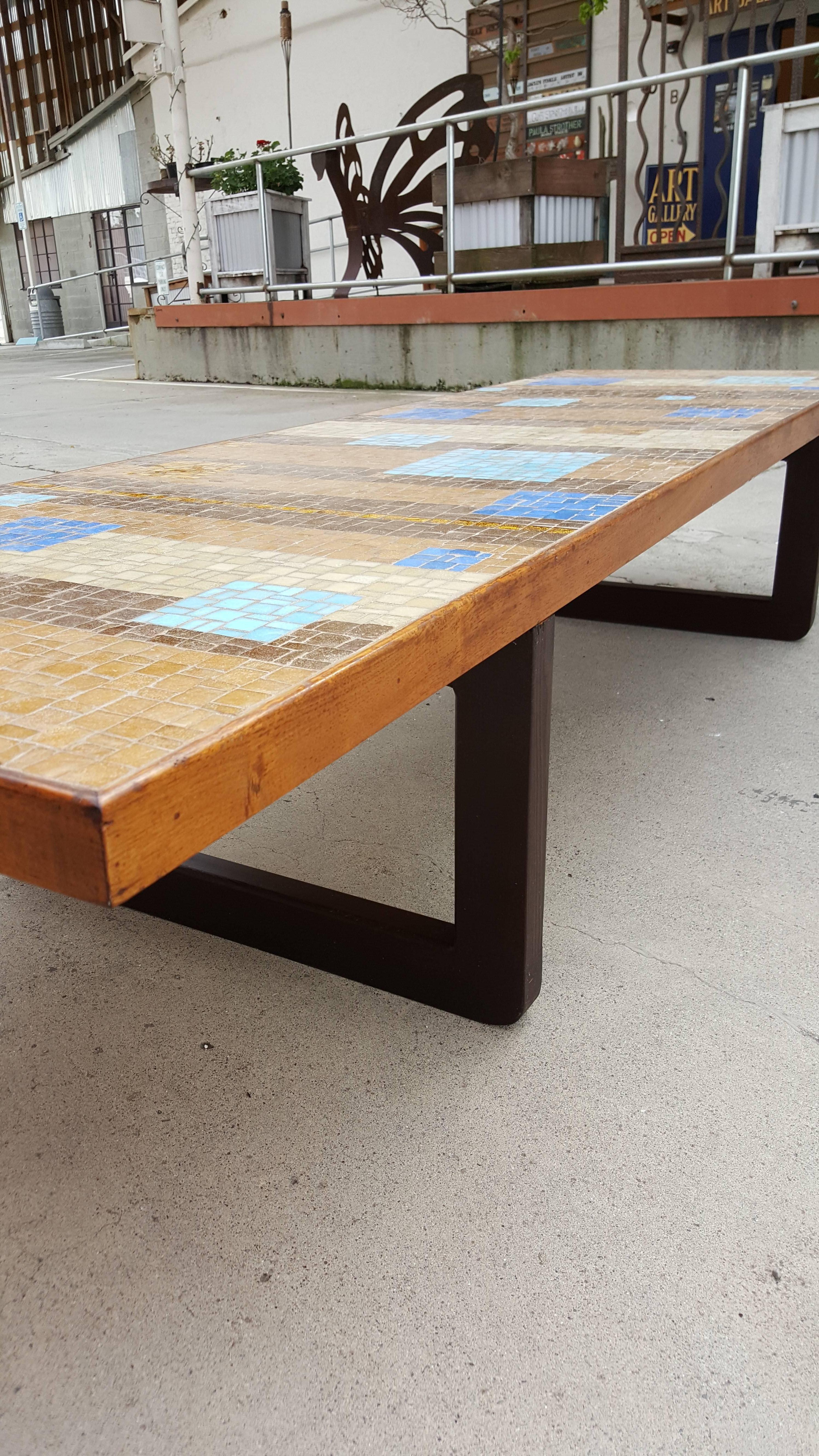 Mosaic Tile Coffee Table 2