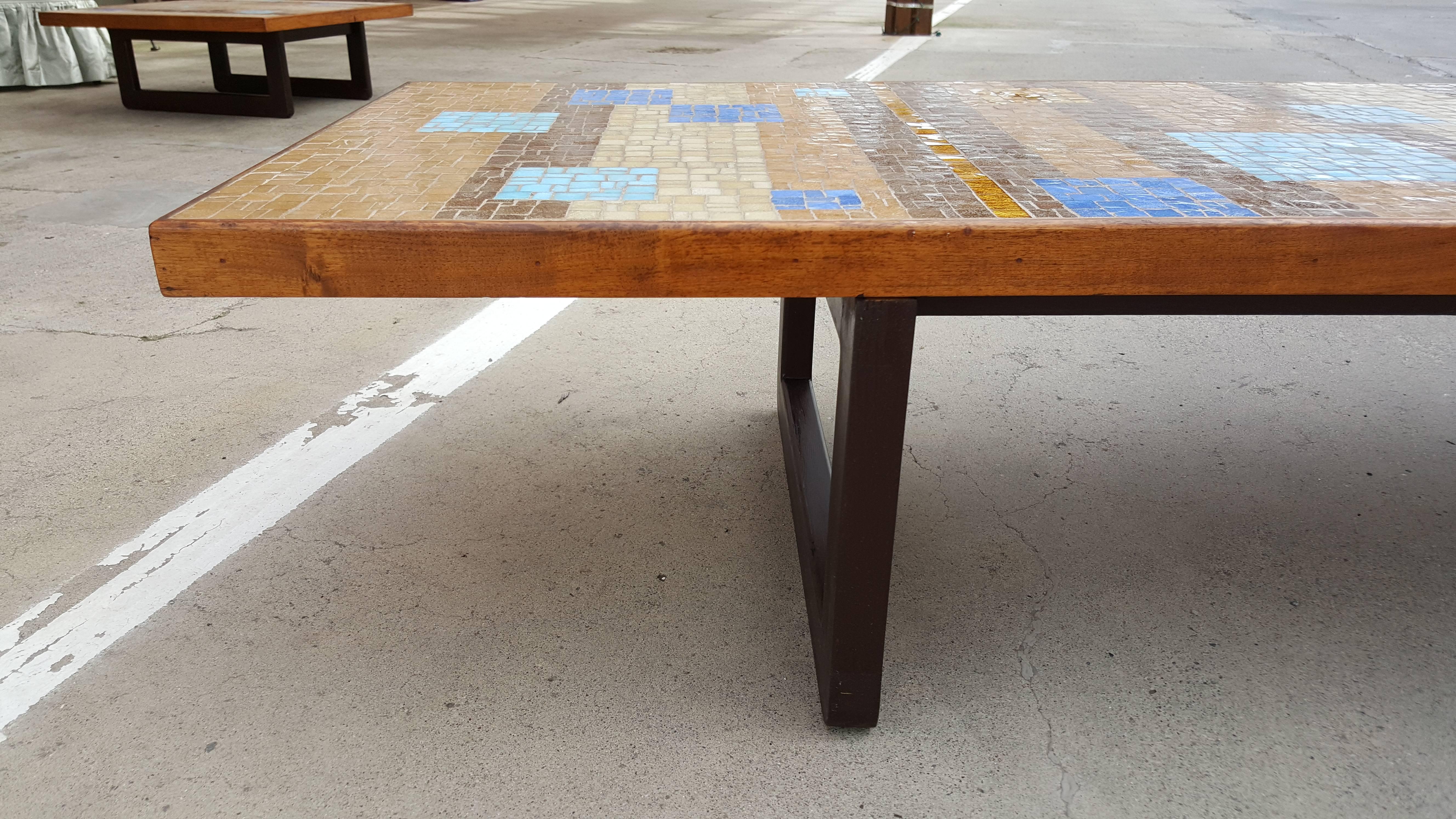 Mosaic Tile Coffee Table 1