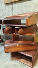 California Craft Redwood Desk 1970's