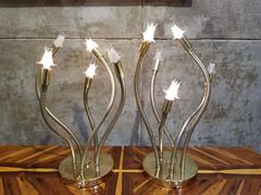 Sputnik Table Lamps by Robert Sonneman