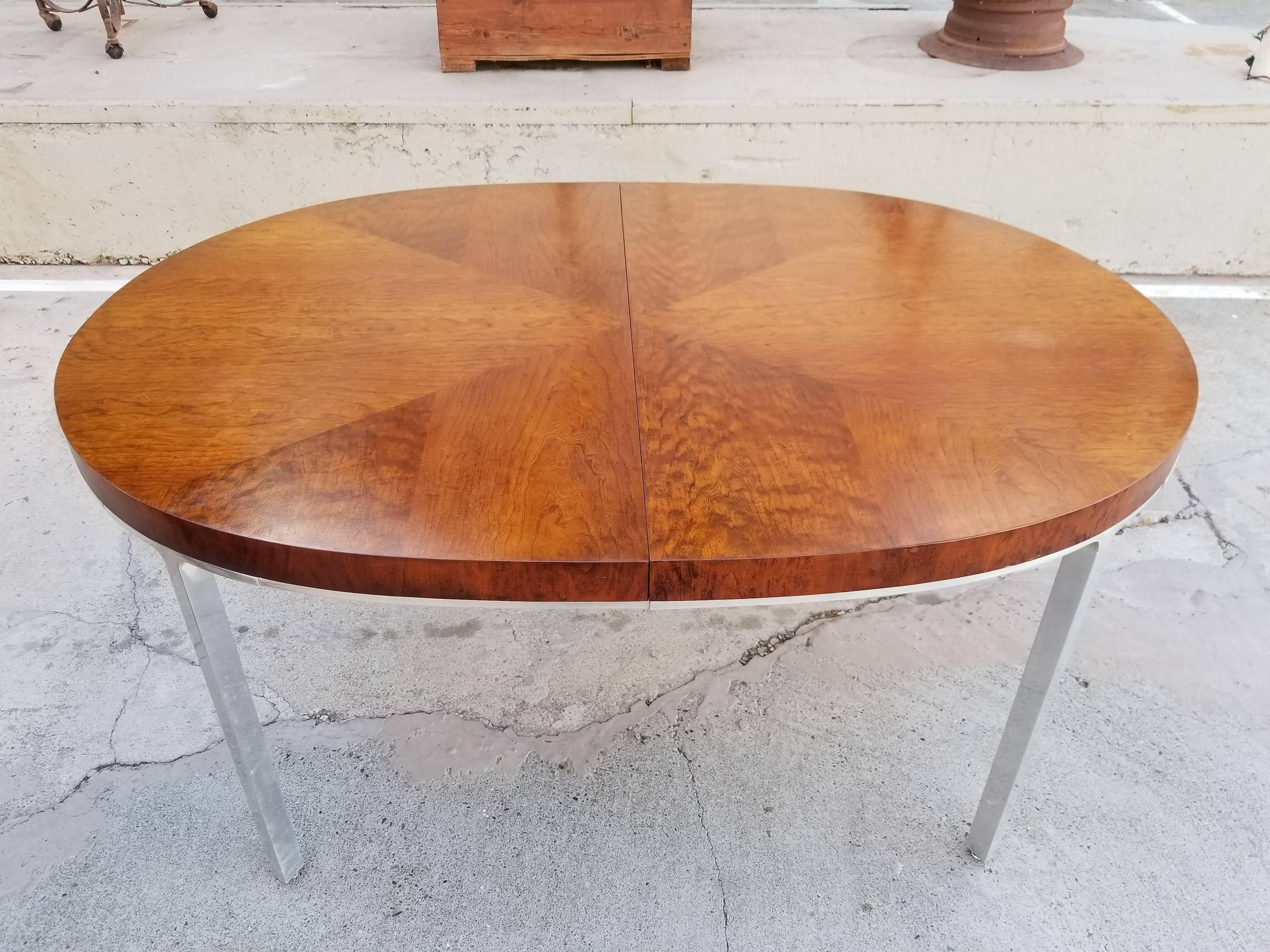 Mid-Century Modern Dining or Conference Table Style of Milo Baughman