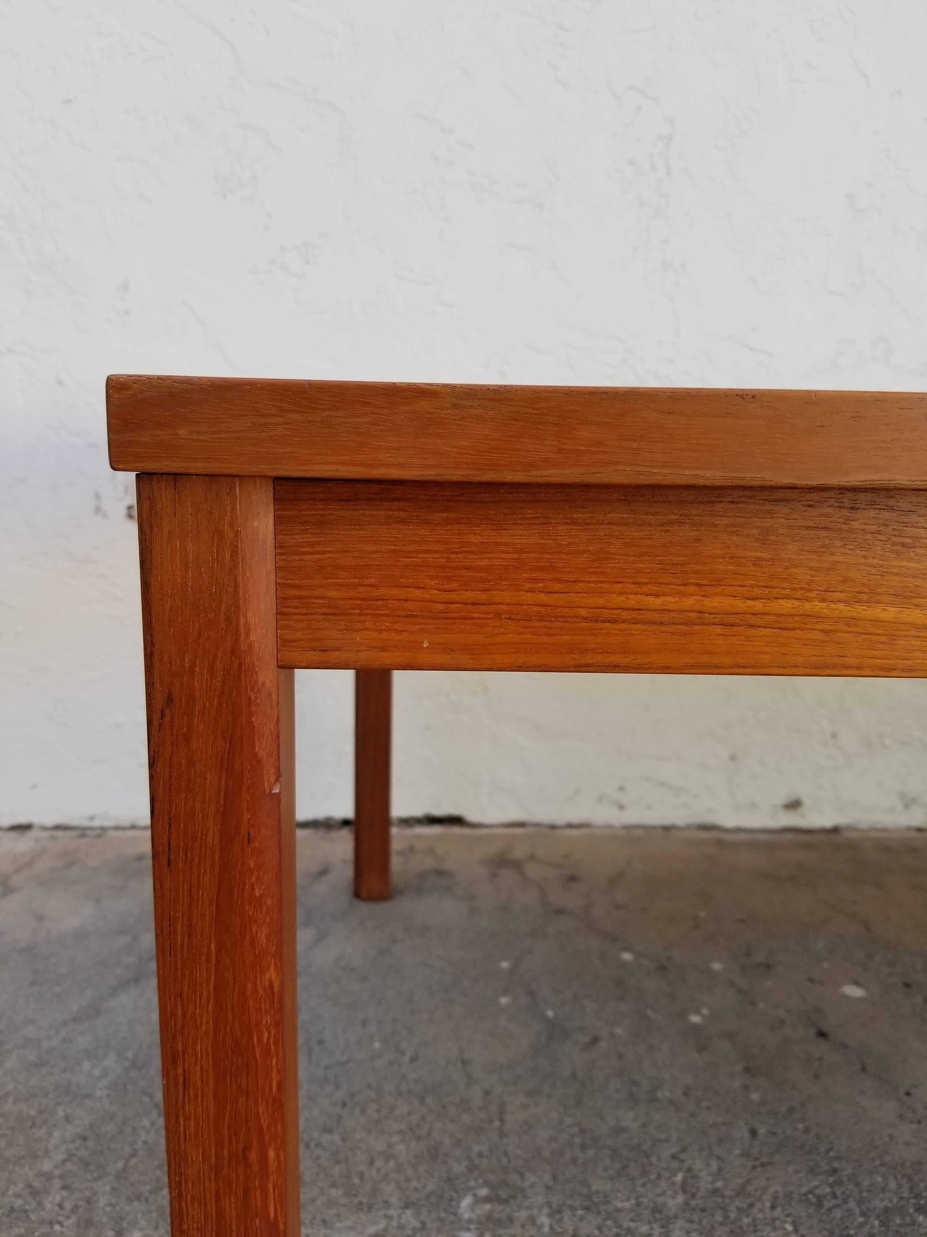 Teak and Tile Coffee Table 2