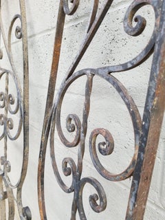 Architectural Wrought Iron Panels, Pieces