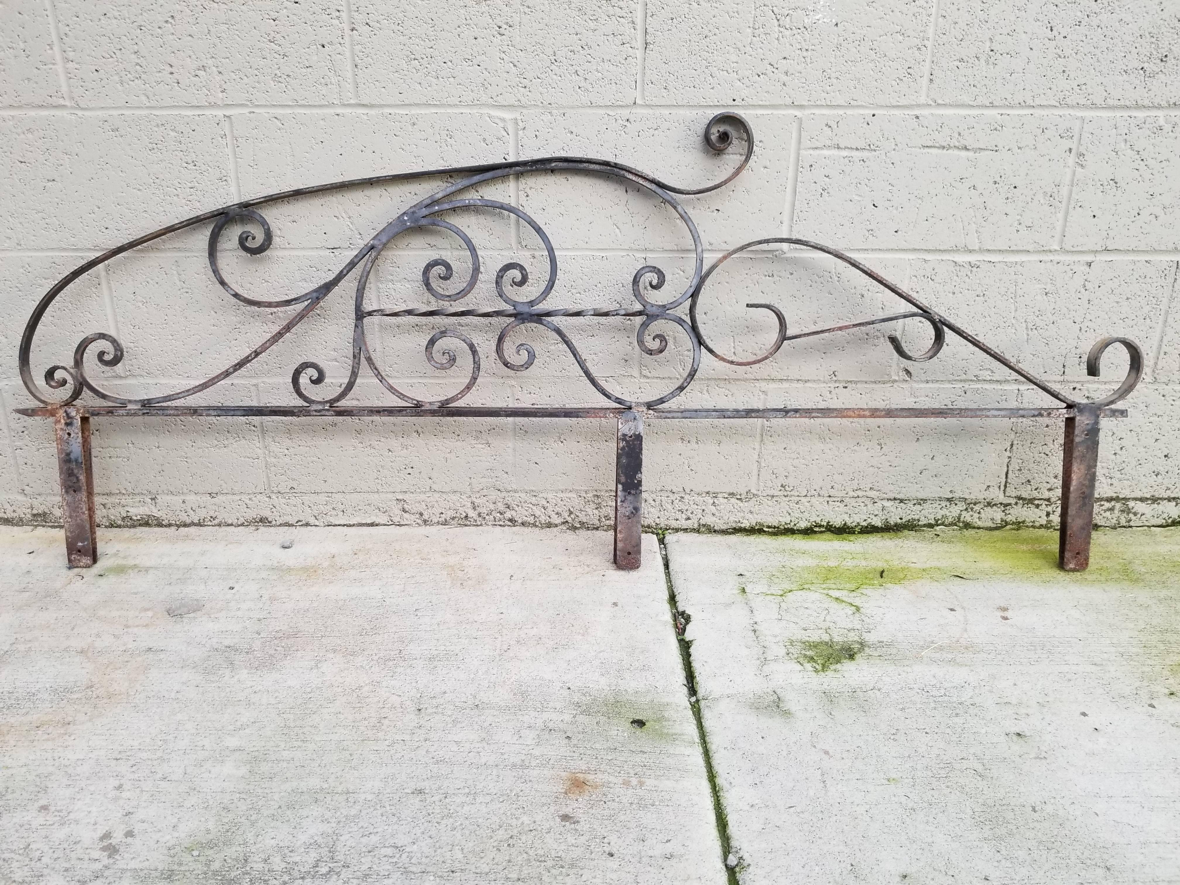Architectural Wrought Iron Panels, Pieces For Sale 2