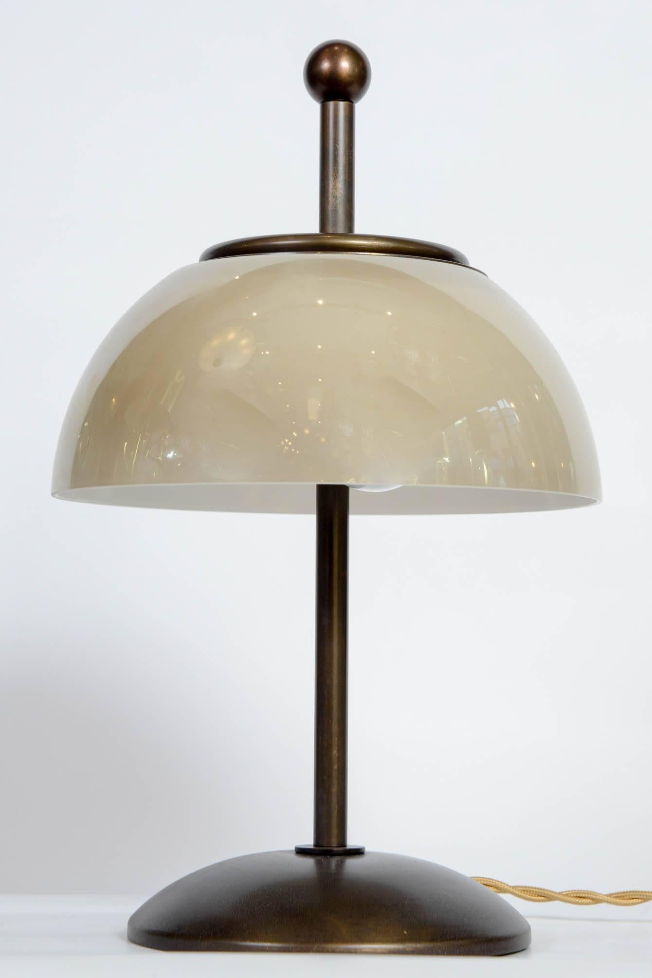 Late 20th Century Pair of Mushroom Lamps