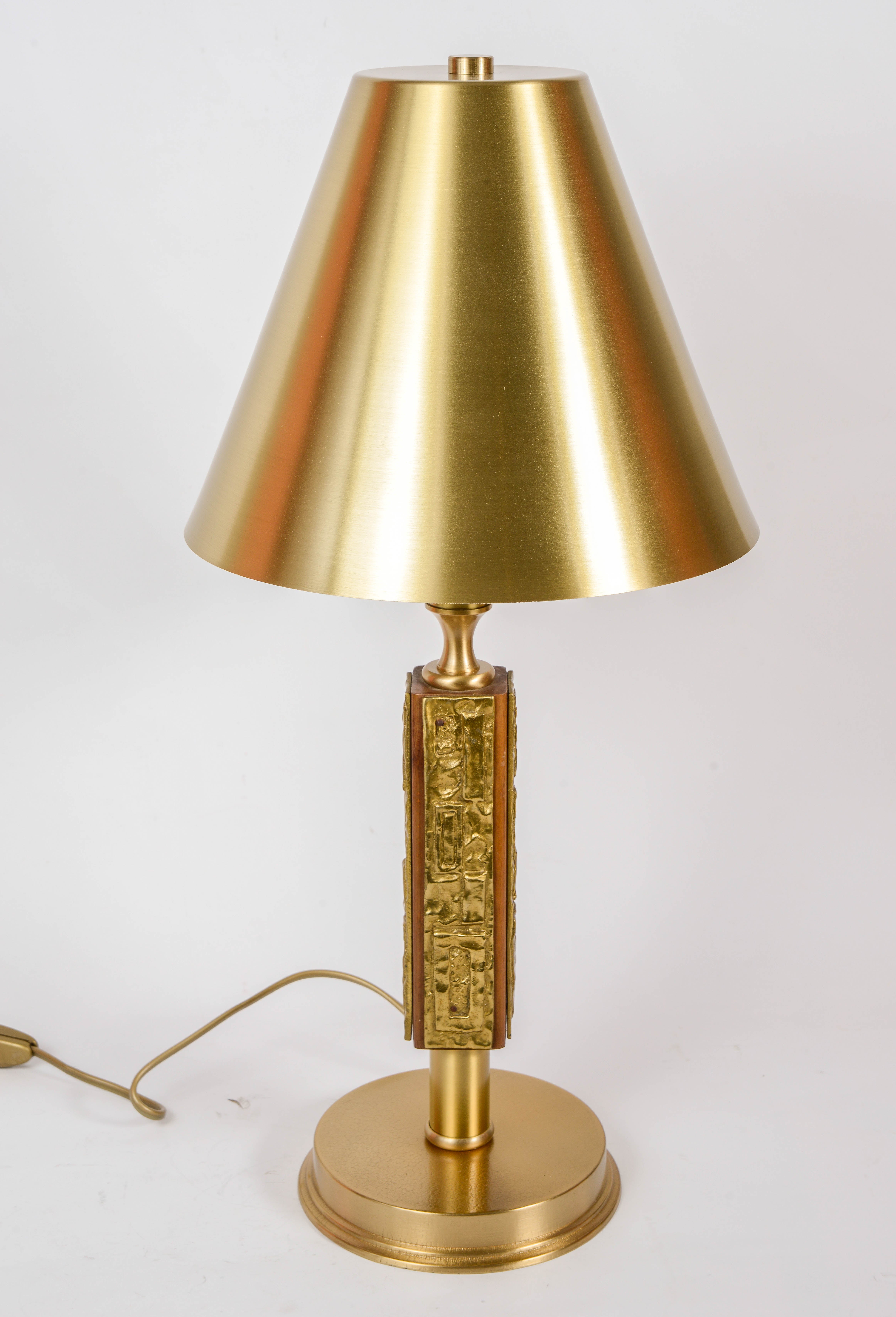 Pair of lamps by Angelo Brotto.