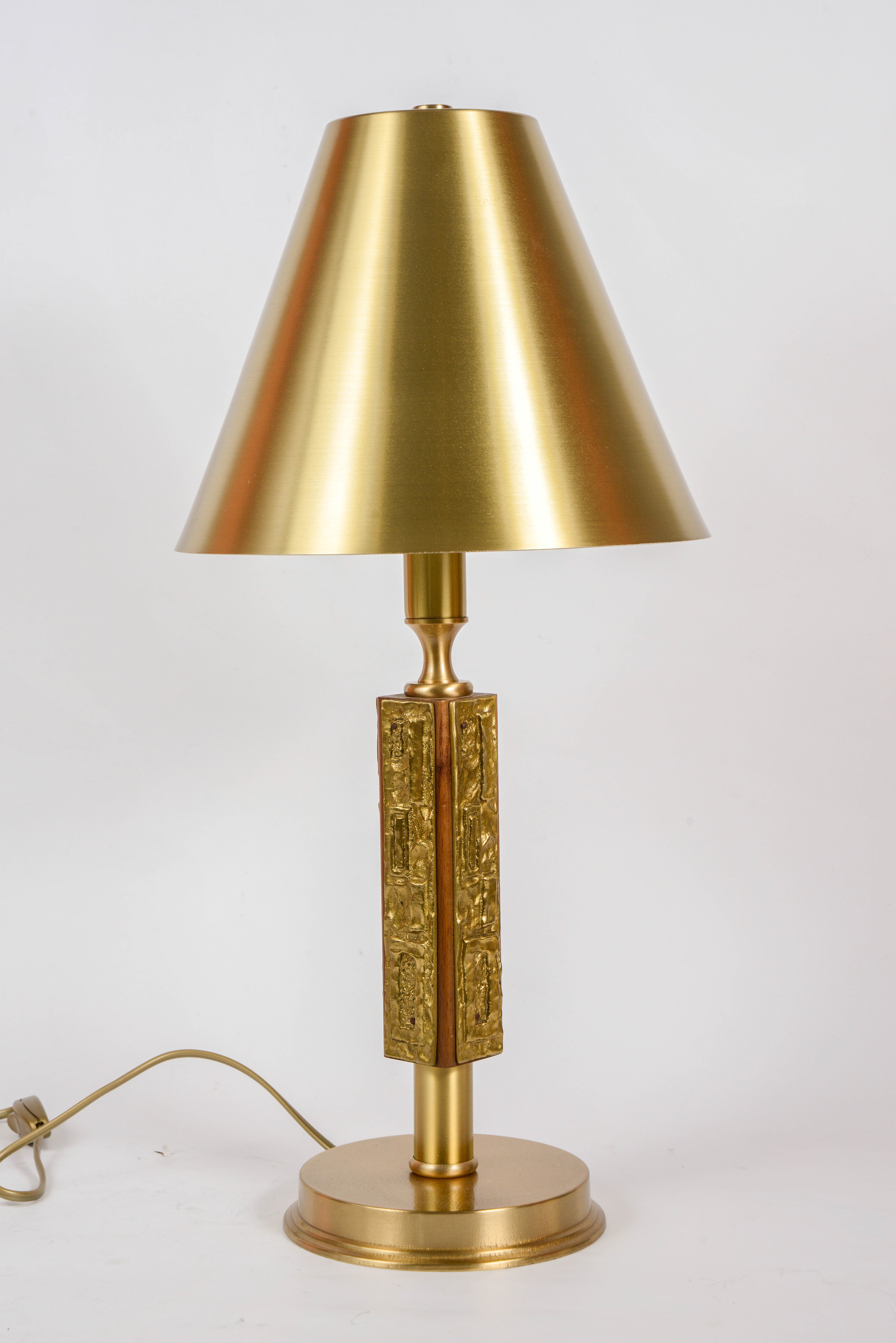 Mid-20th Century Pair of Table Lamps by Angelo Brotto For Sale