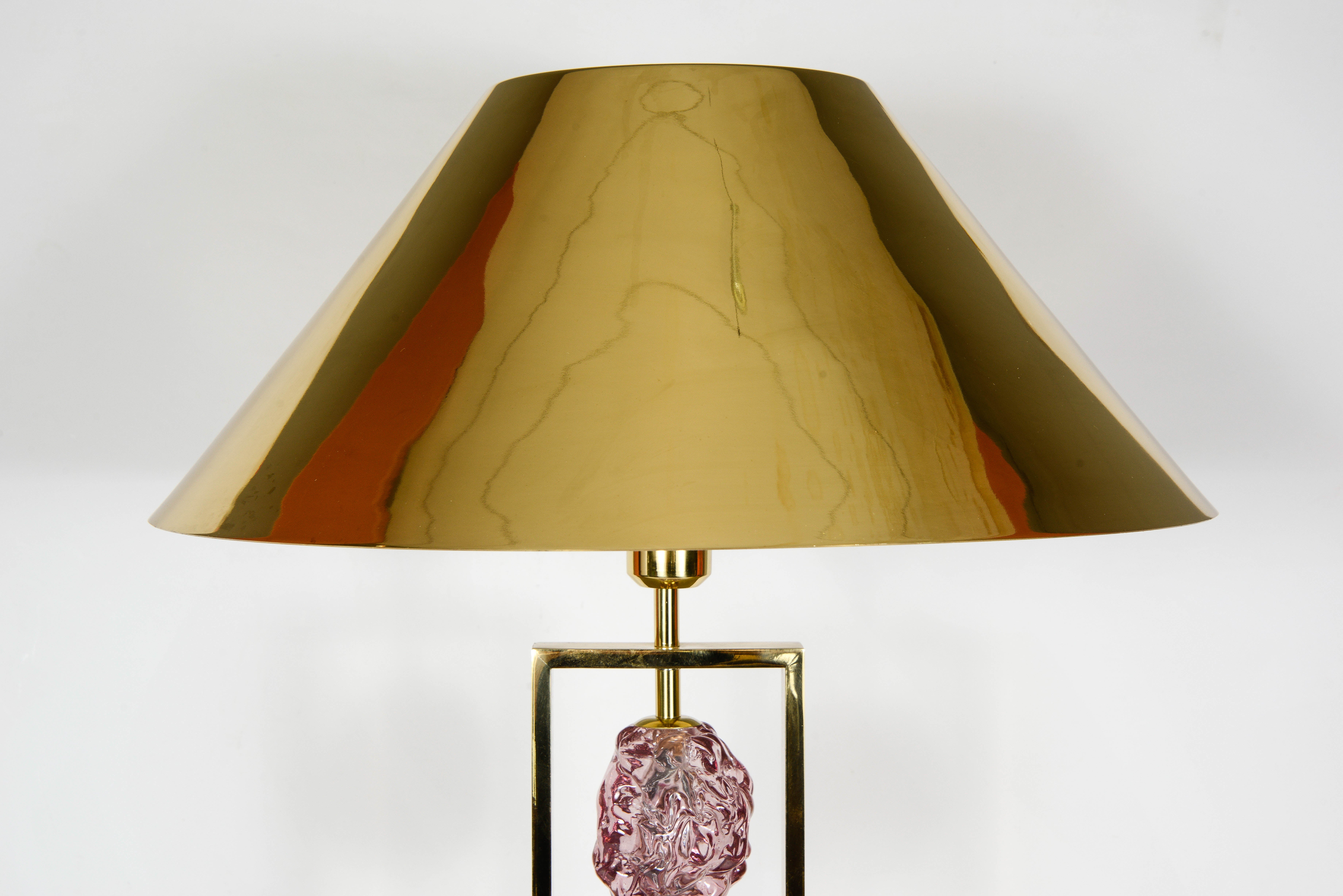 Contemporary Pair of Lamps Designed by Regis Royant For Sale