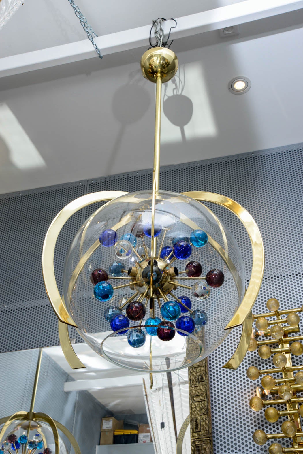European Awesome Chandelier Designed by Régis Royant For Sale
