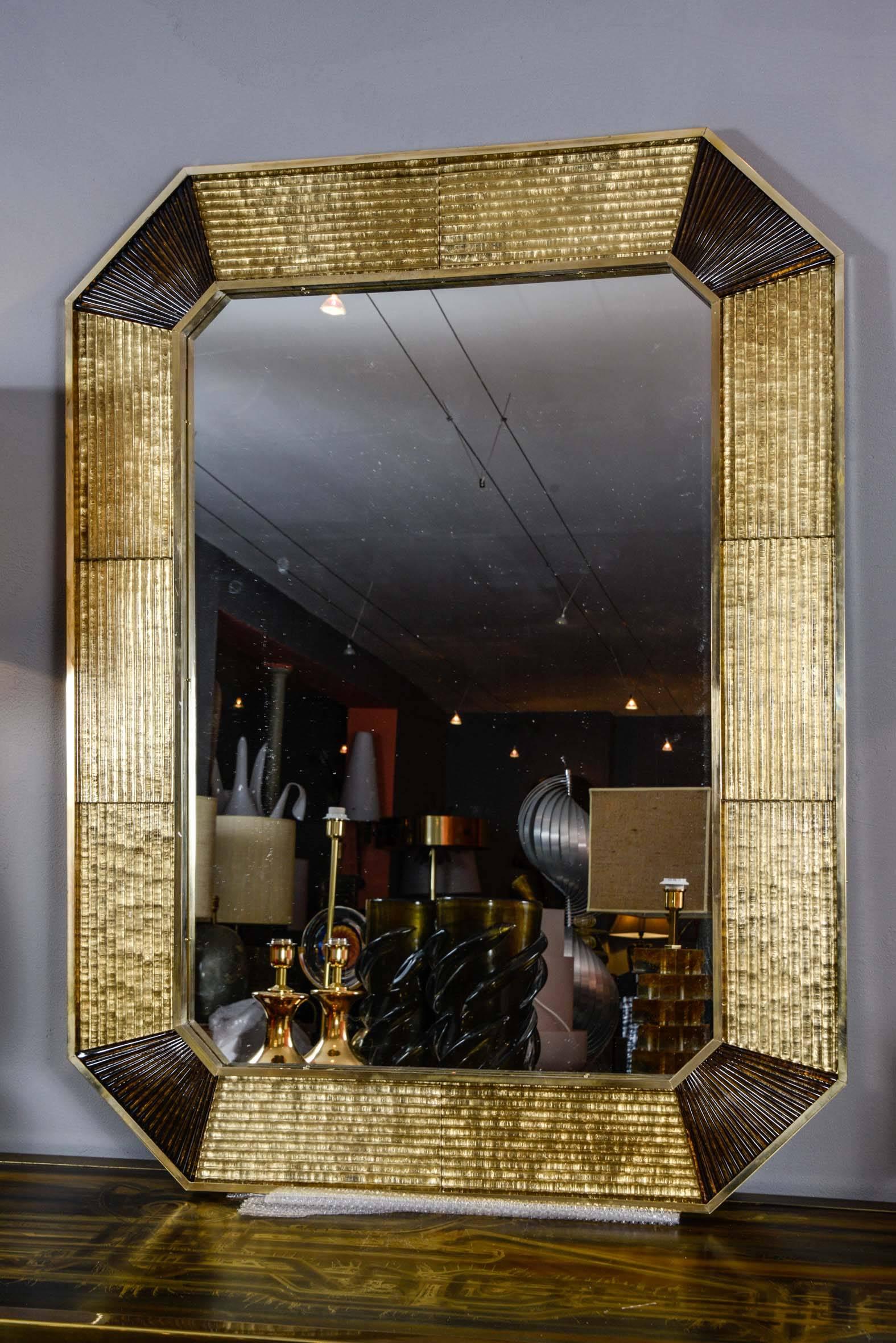 Italian Murano Glass Mirror