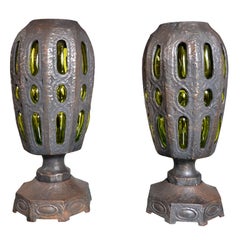 Awesome Pair of Lamps Attributed to Robert Phandeve