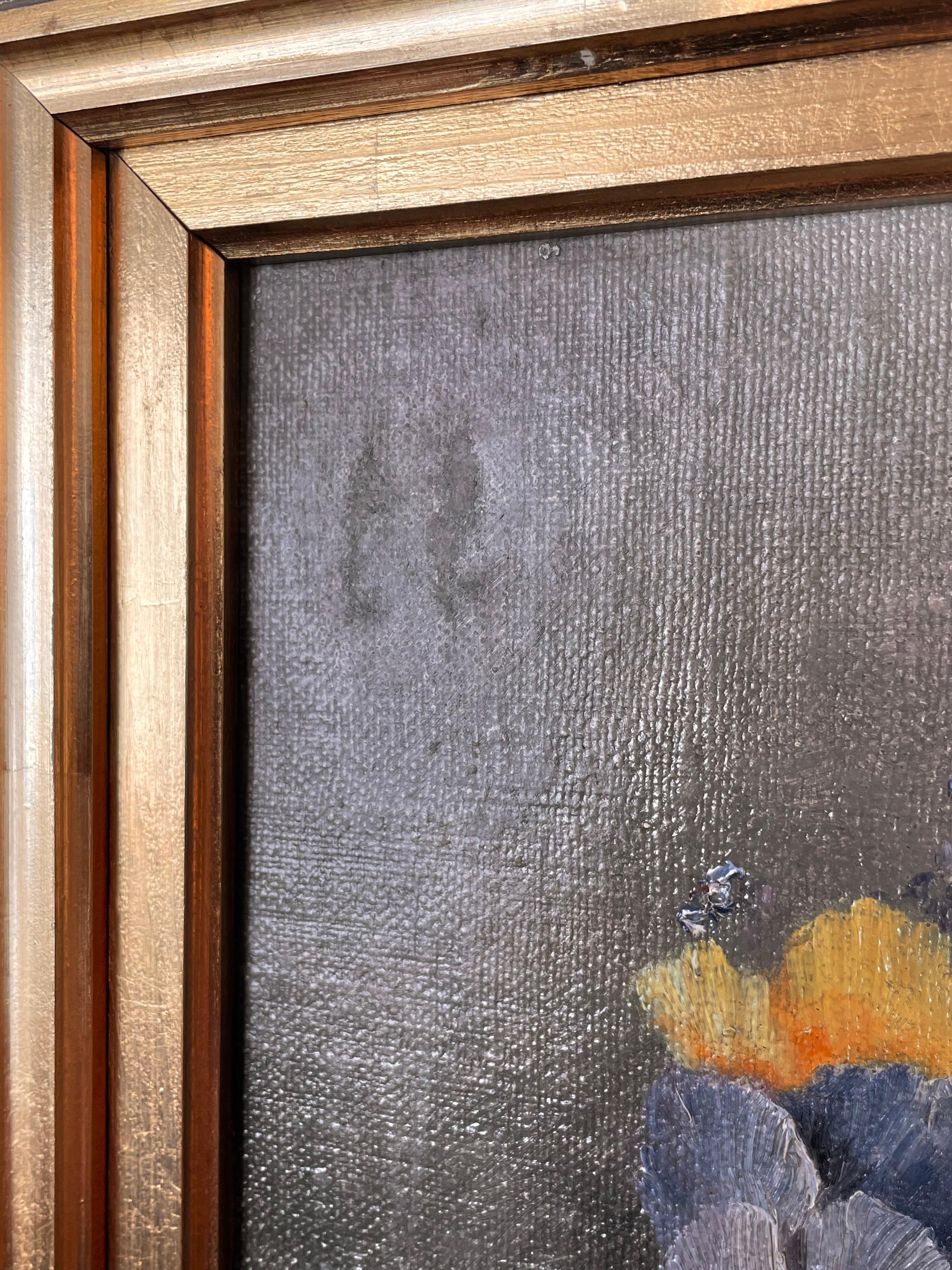 Antique Yelva Vermehren début 20ème siècle nature morte aux fleurs en vente 1