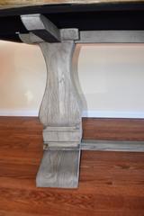 Two Pedestals Large Dining Table