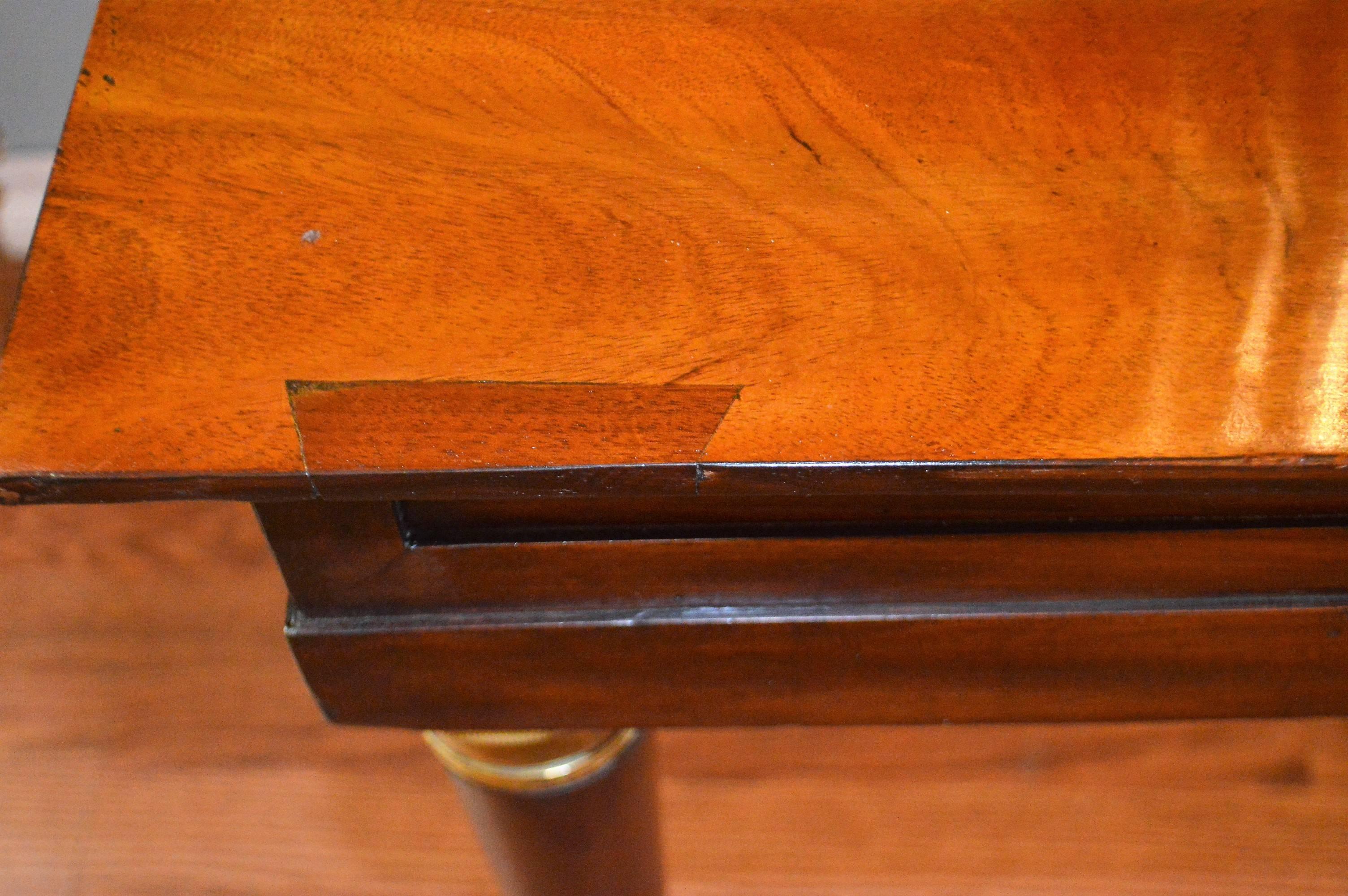 Louis XVI Style Mahogany Console or Sofa Table 1