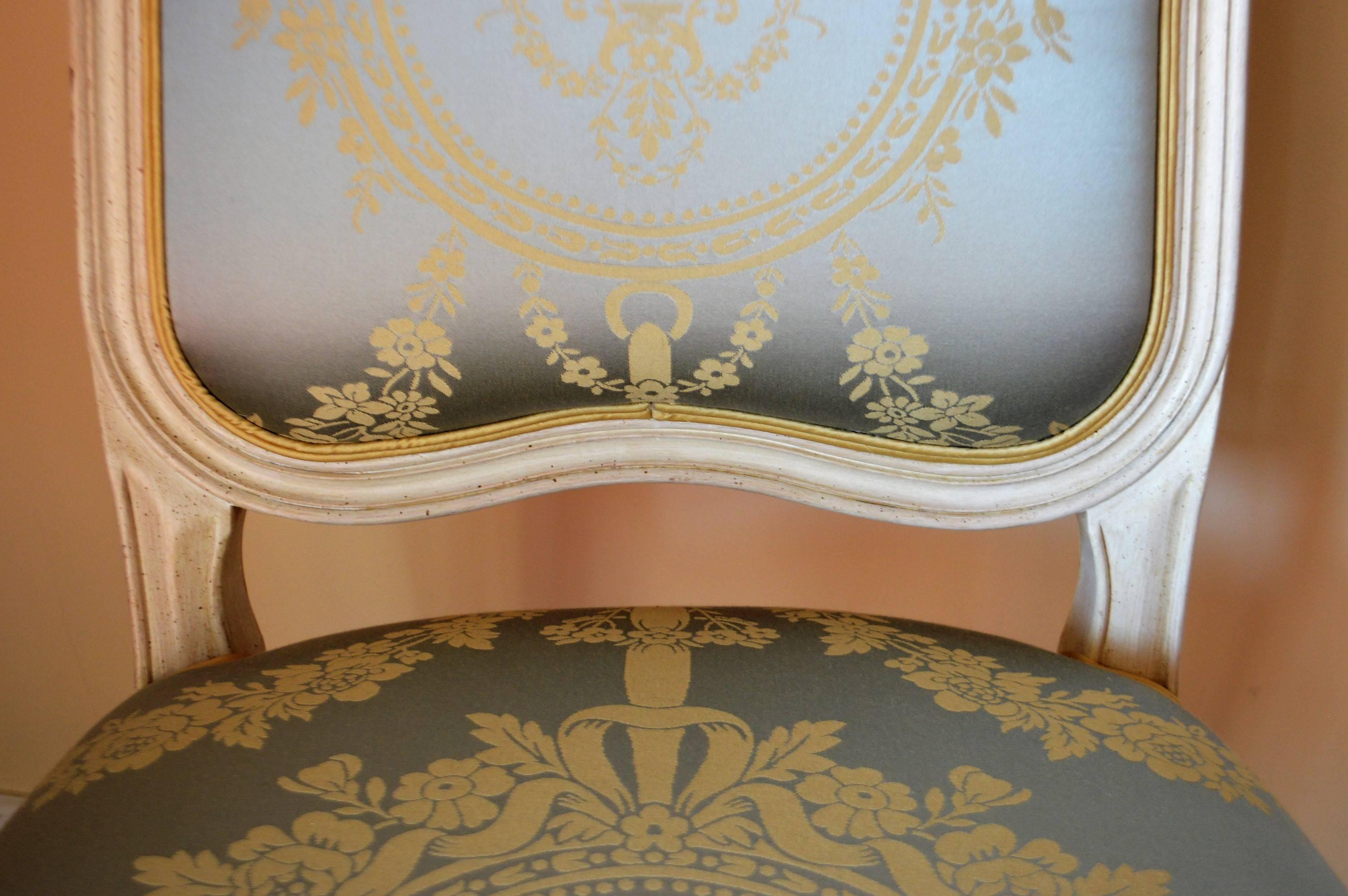 Louis XV Style Dining Room Chairs for Custom Order In Excellent Condition For Sale In Oakville, ON