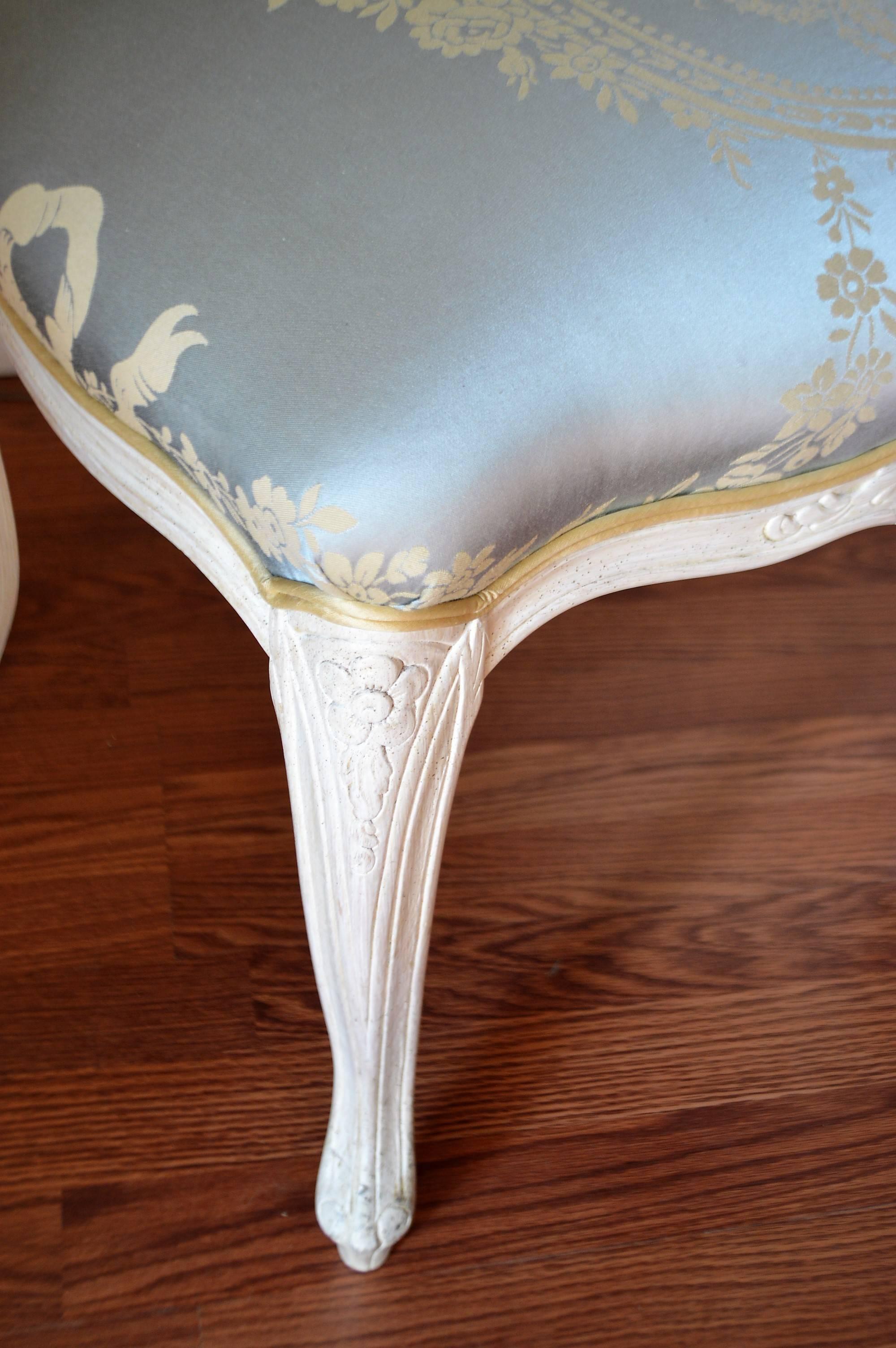 Beech Louis XV Style Dining Room Chairs for Custom Order For Sale