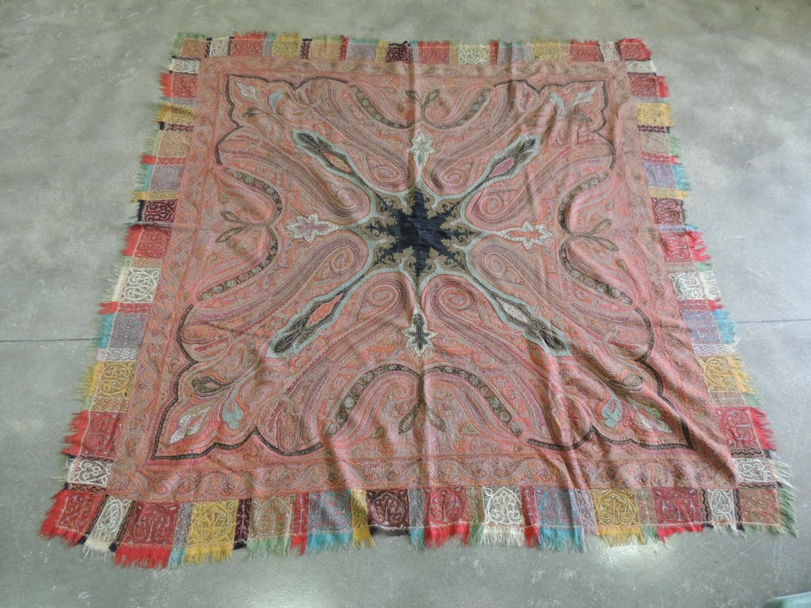 19th century paisley shawl