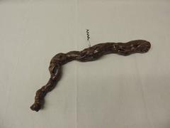 Rare Large Grapevine Corkscrew Opener
