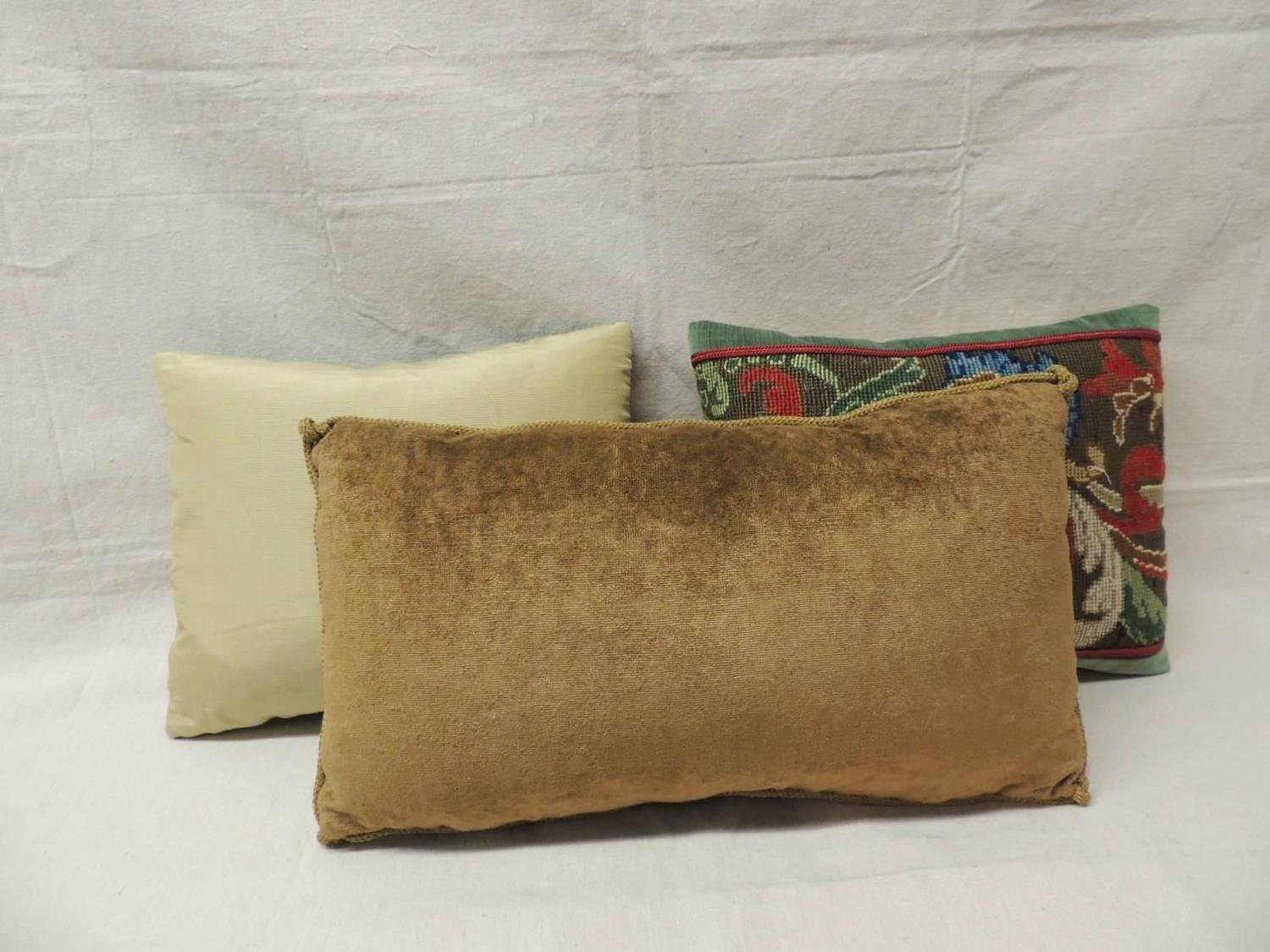 18th Century Bargello Tapestry Lumbar Pillow For Sale at 1stdibs