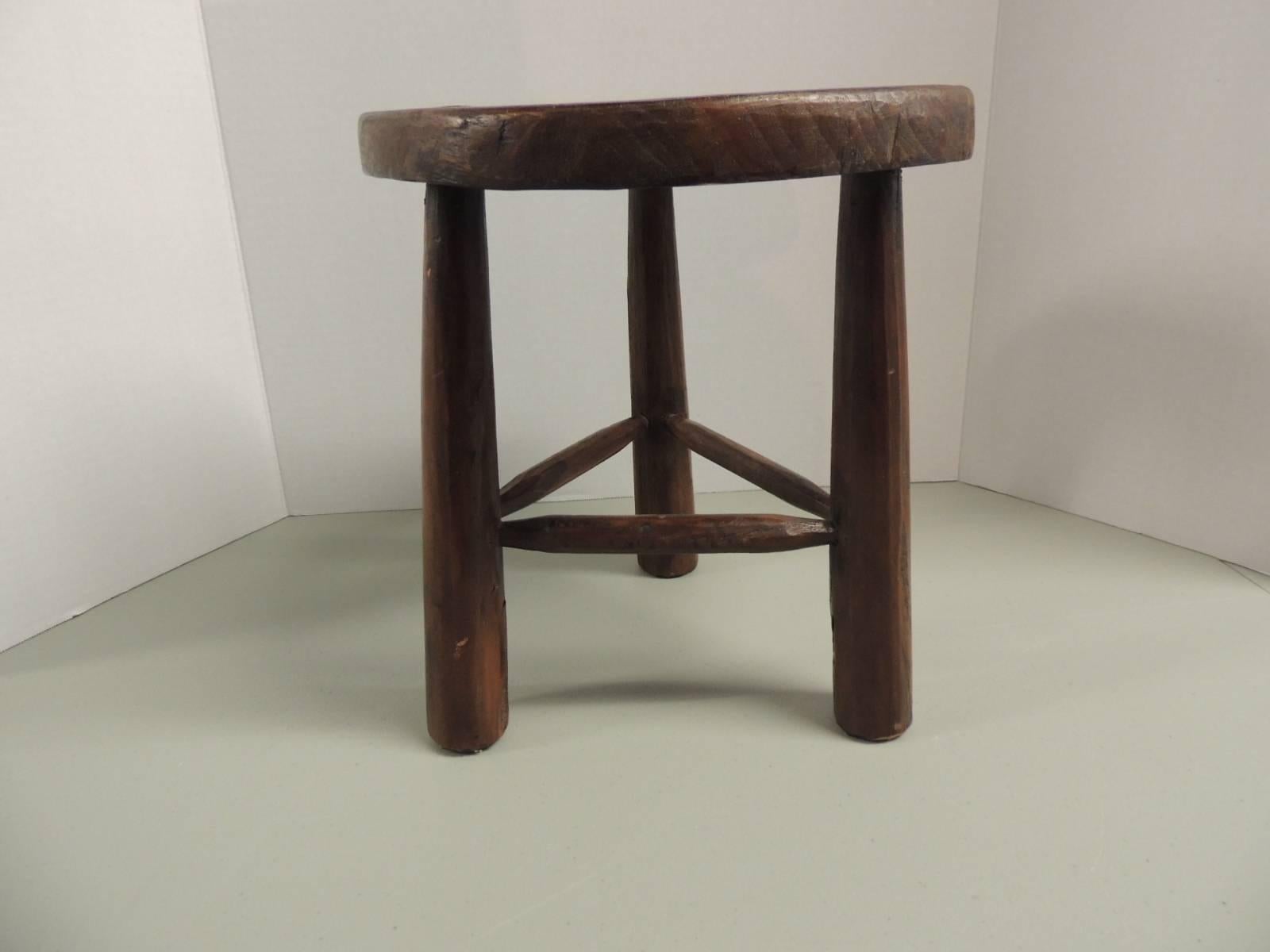vintage three legged stool