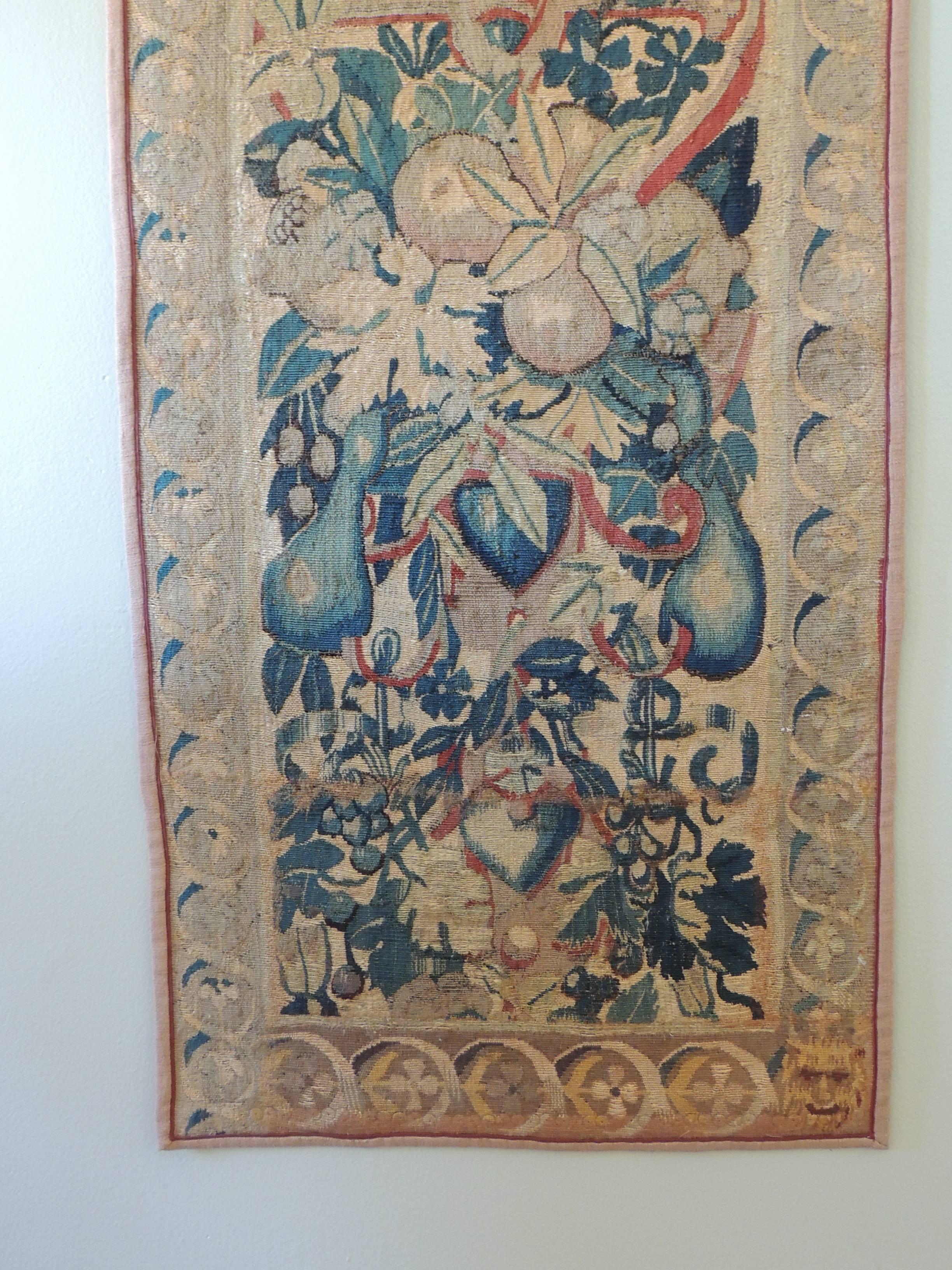 18th Century and Earlier 18th Century Aubusson Tapestry Wall-Hanging