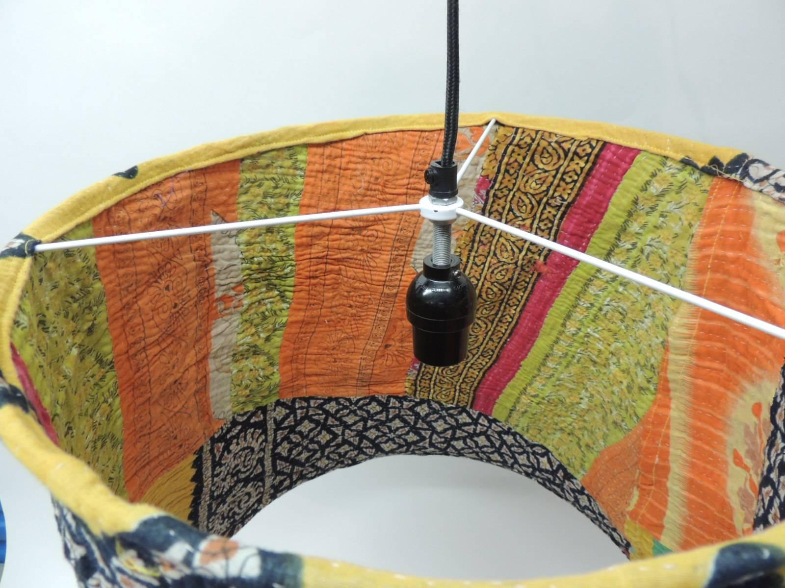 Tribal Antique Textiles Galleries Vintage Kantha Cloth Hanging Textile Shade