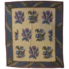 Late 19th Century Belgium Needlework Tapestry 2