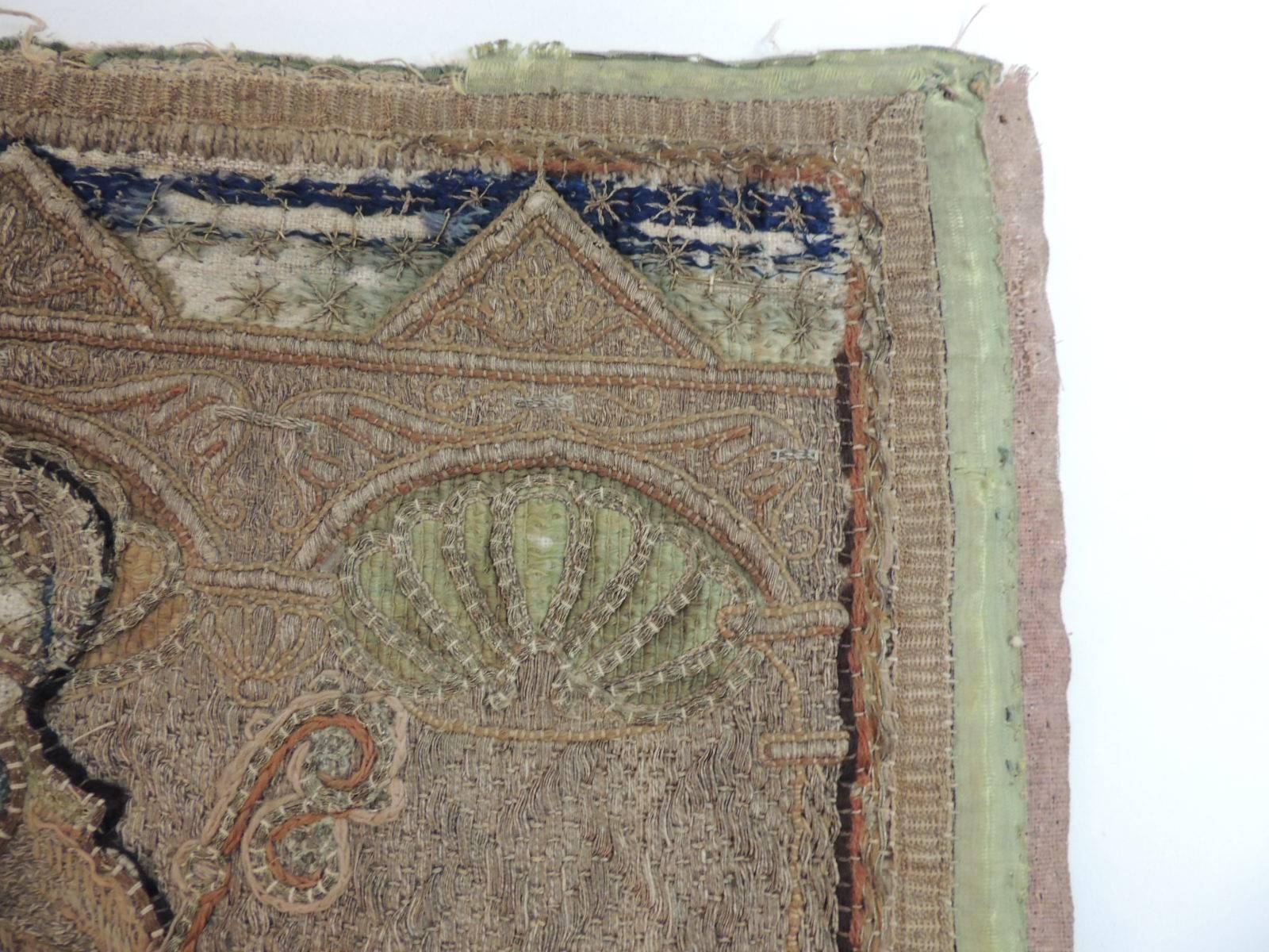 Hand-Crafted CLOSE OUT SALE: 18th Century Tapestry Fragment of an English Cope A.T.G. Textile