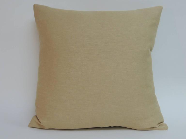 Antique Embroidery Suzani Tribal Boho-Chic Decorative Pillow For Sale at 1stdibs