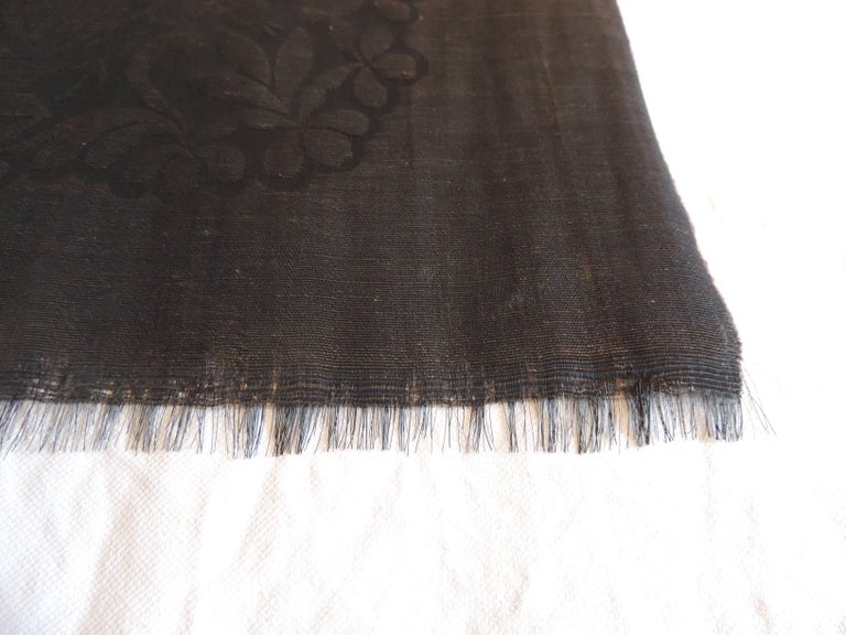 Roll of Vintage Upholstery Horsehair Fabric For Sale at 1stdibs